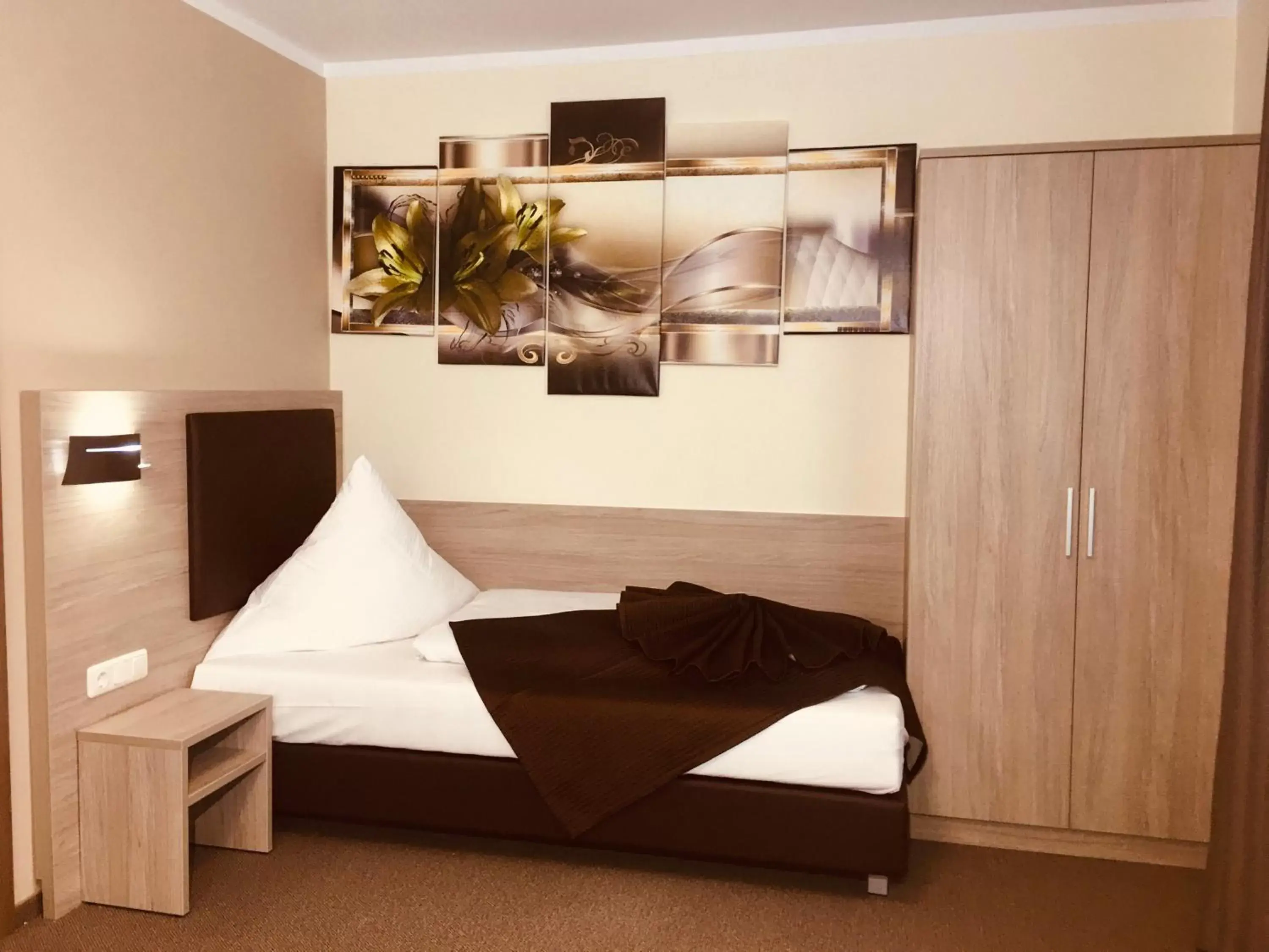 Bed in Hotel Glinde Bed in Hotel Glinde