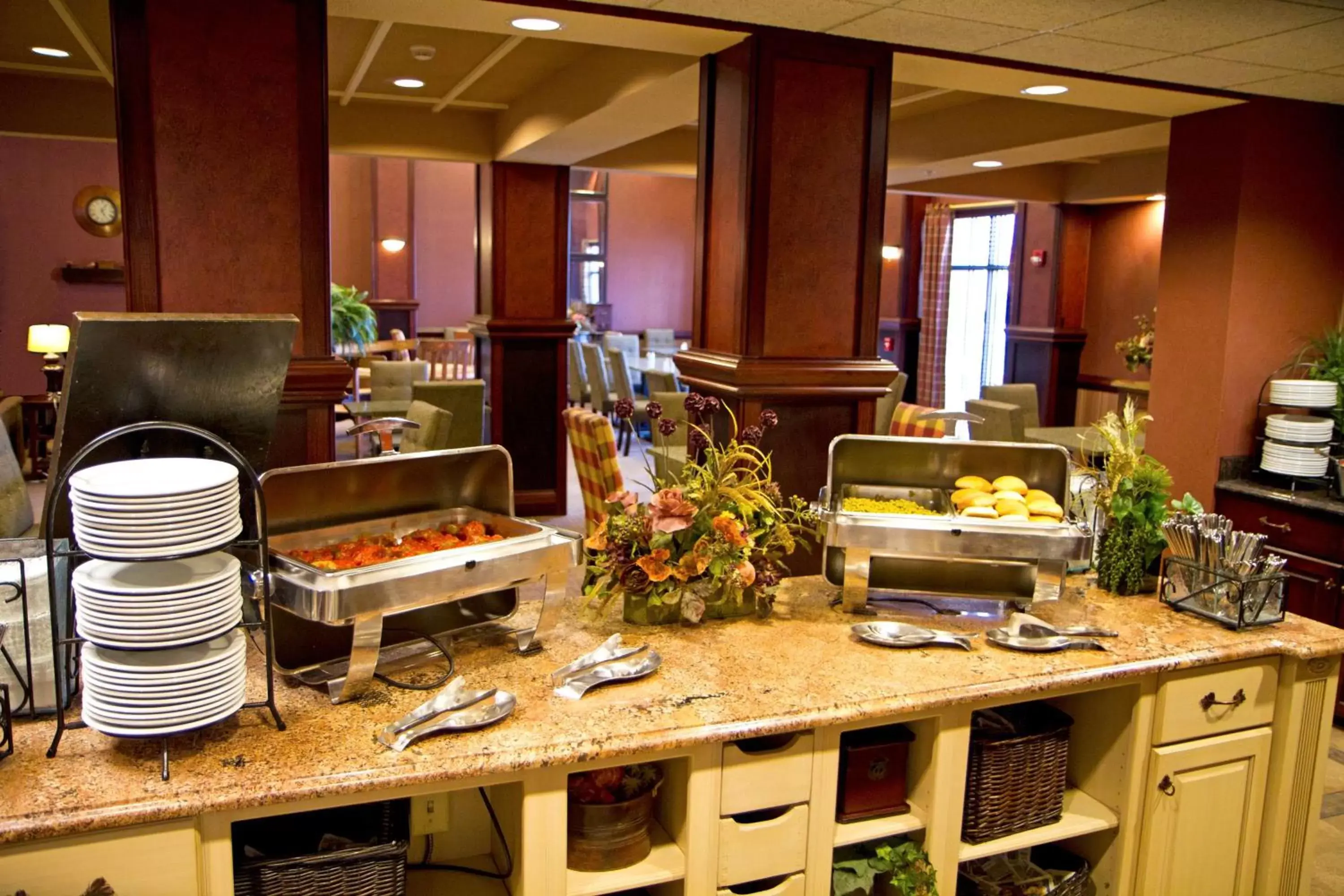 Dining area, Food in Homewood Suites by Hilton Bloomington