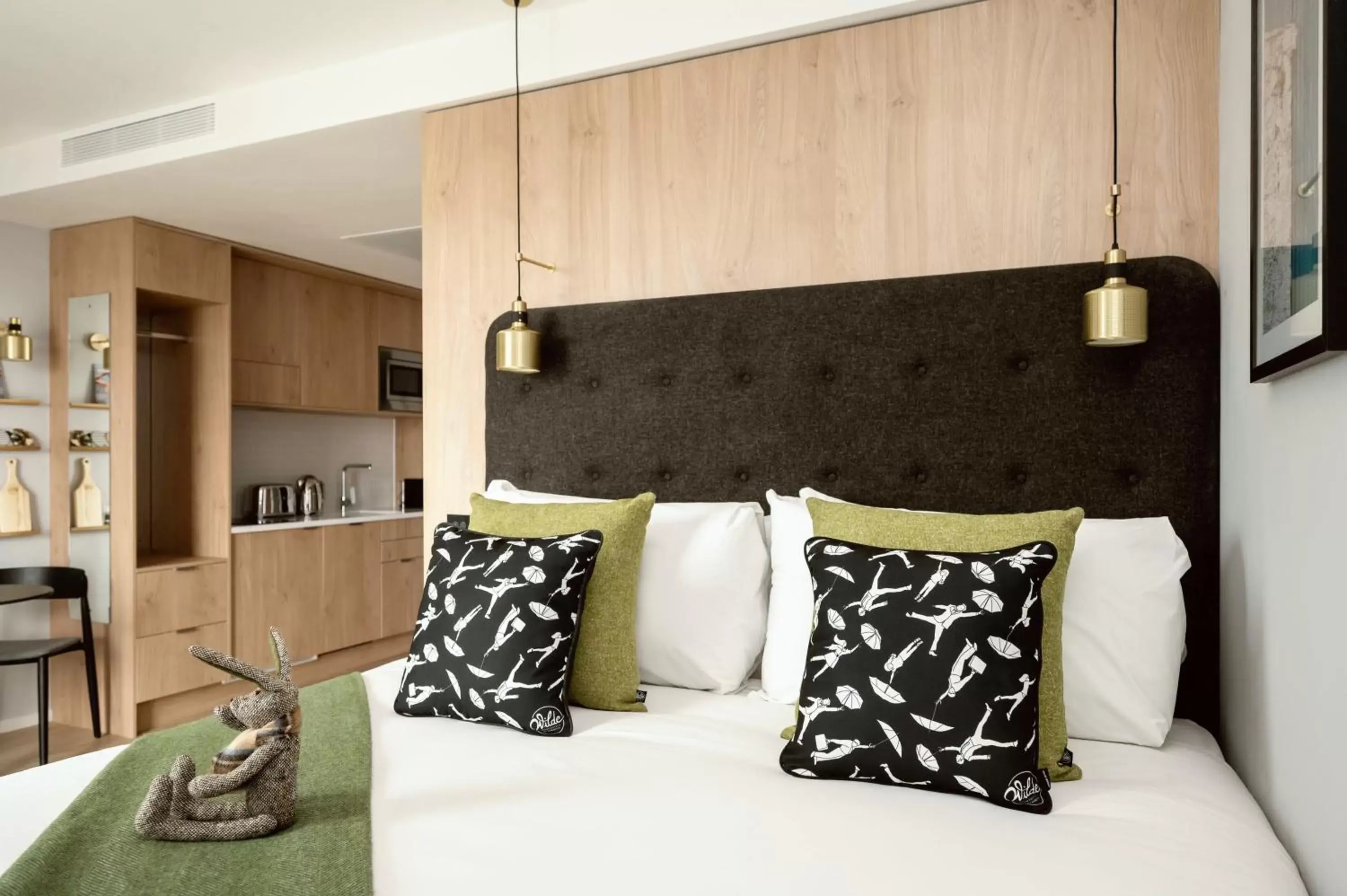 Bedroom, Bed in Wilde Aparthotels Manchester St. Peters Square