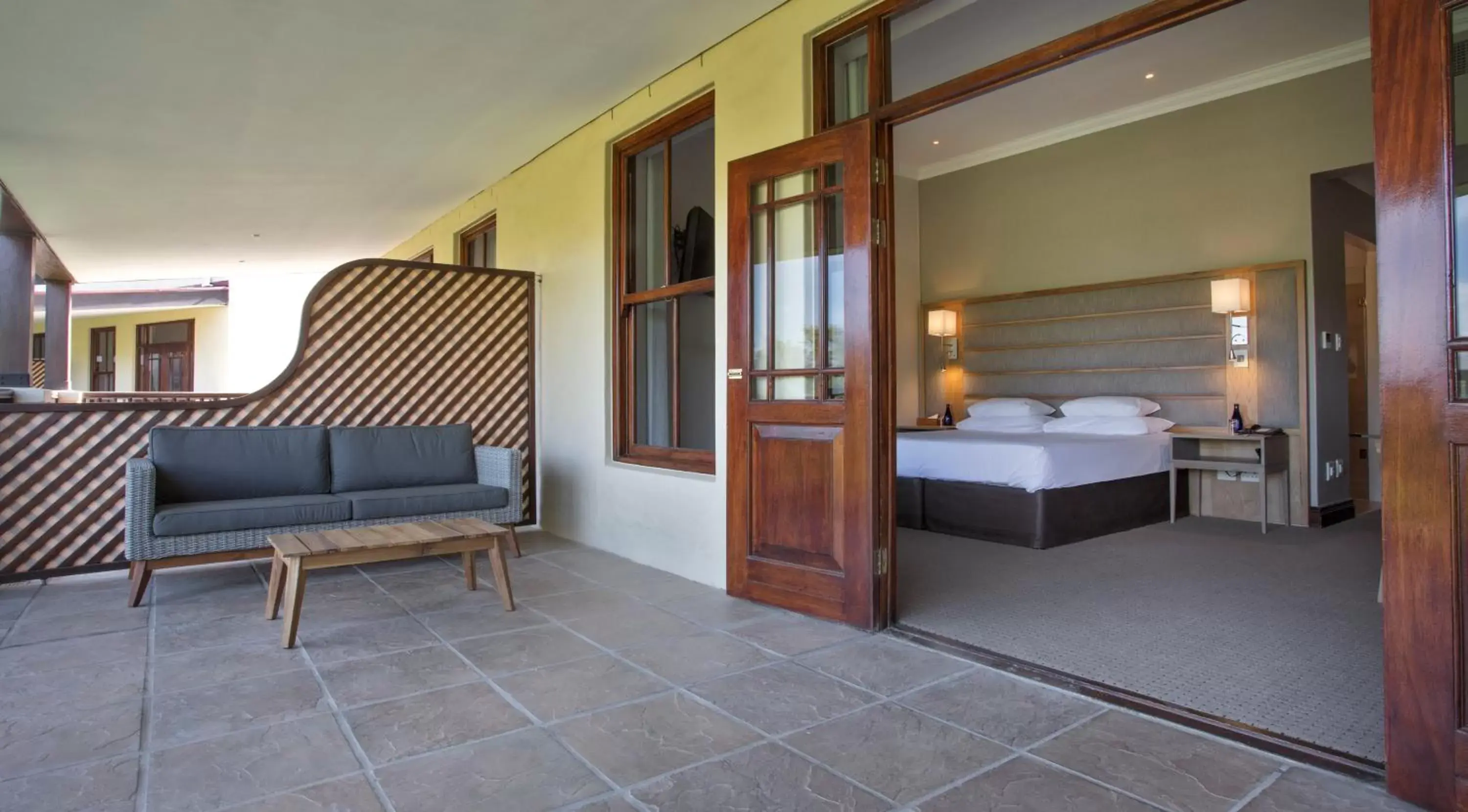Balcony/Terrace, Bed in Asara Wine Estate & Hotel