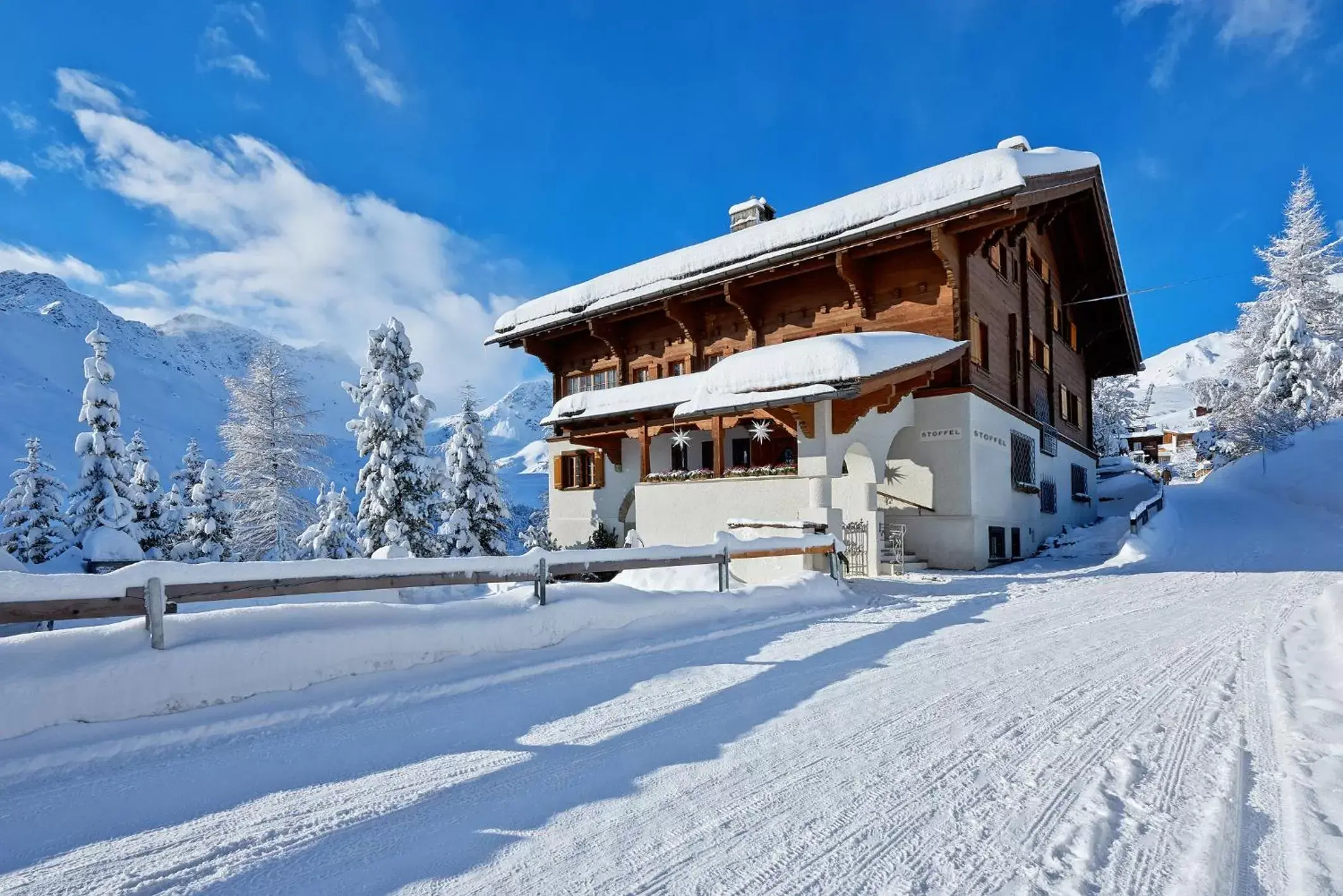 Property building, Winter in Hotel Stoffel - adults only