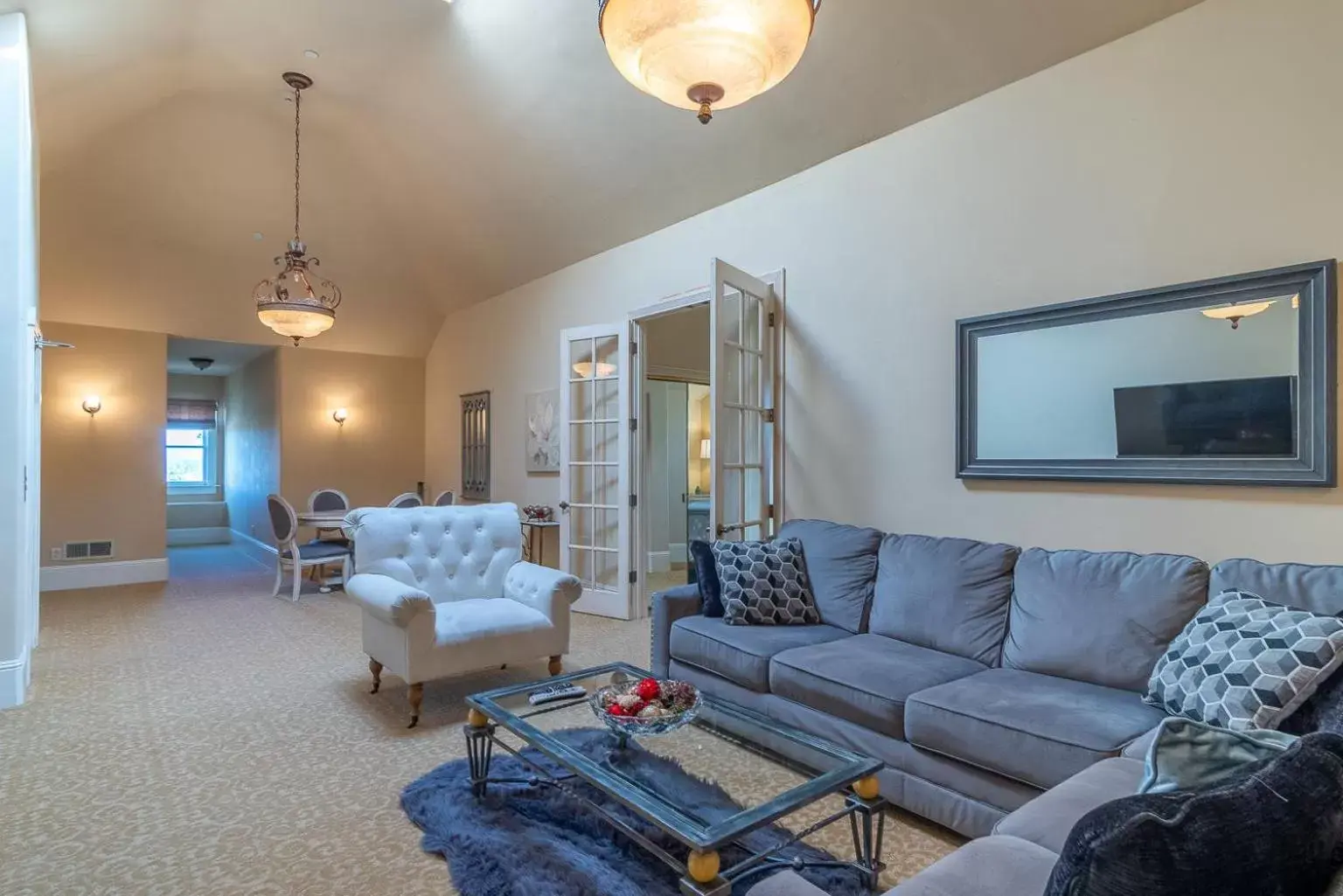 Living room, Seating Area in Chateau Coralini