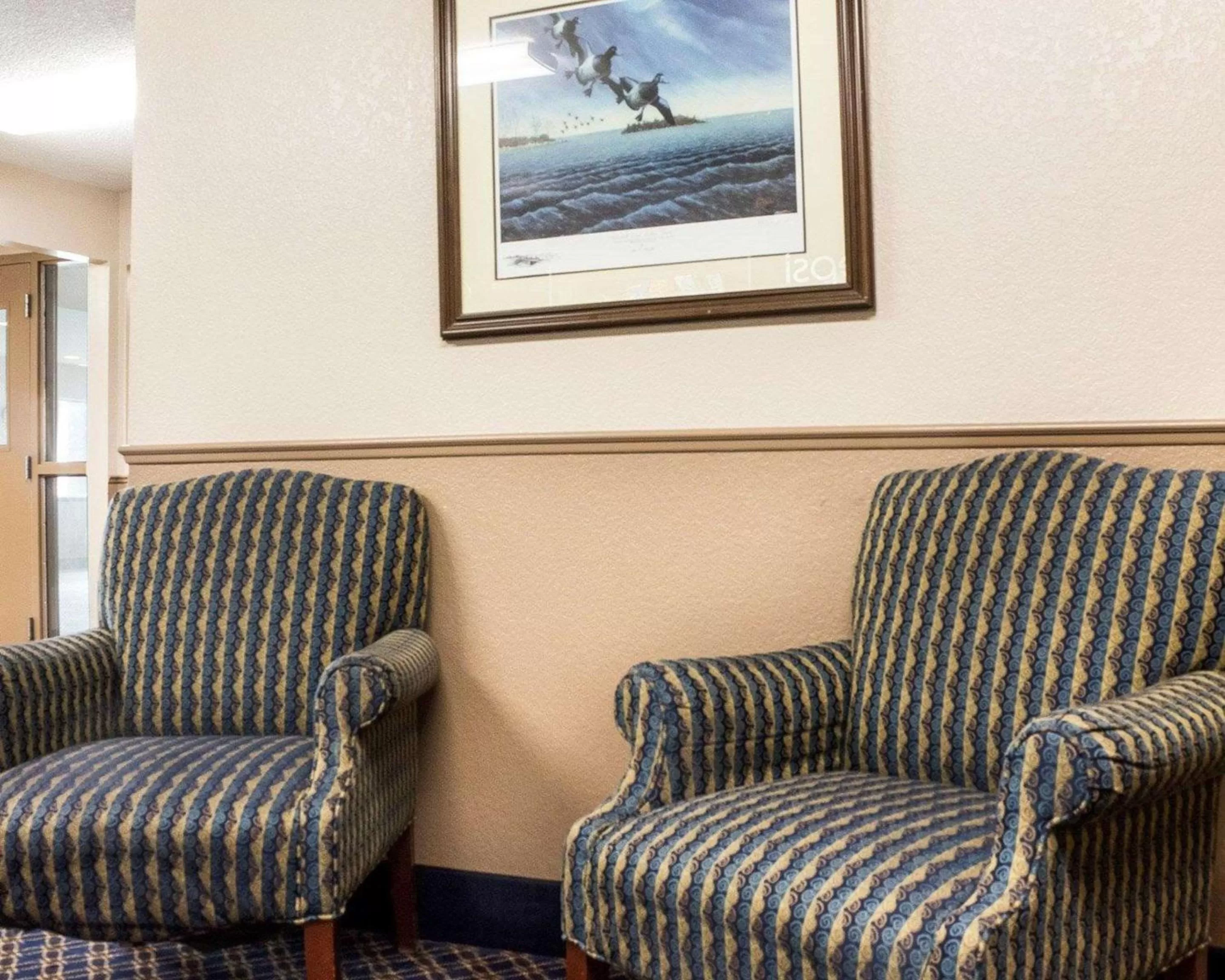 Lobby or reception in Rodeway Inn