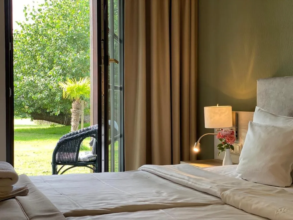 Bed in Hotel Ostseeland