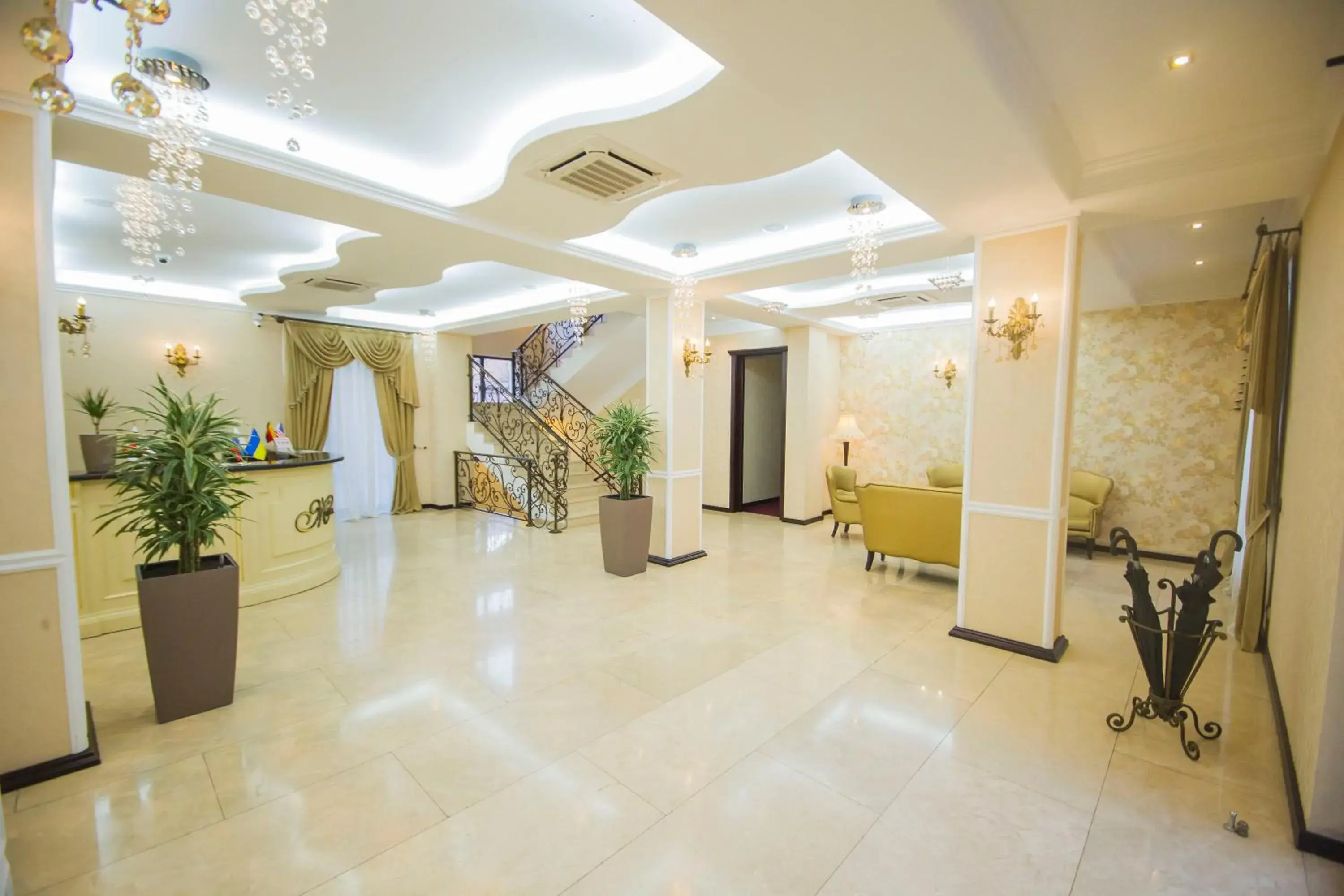 Property building, Lobby/Reception in Marionn Hotel