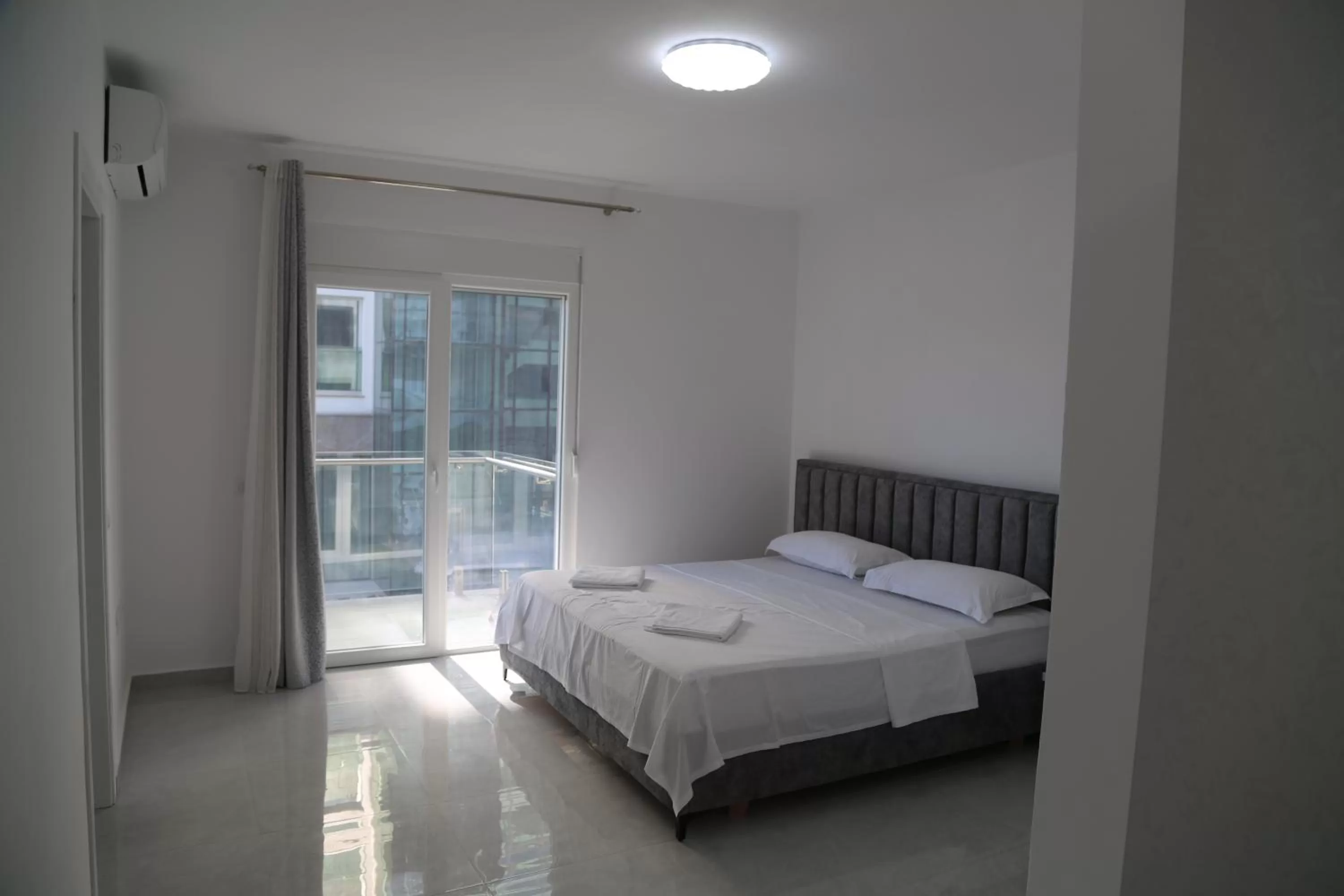 Bed in Anchor Apartments