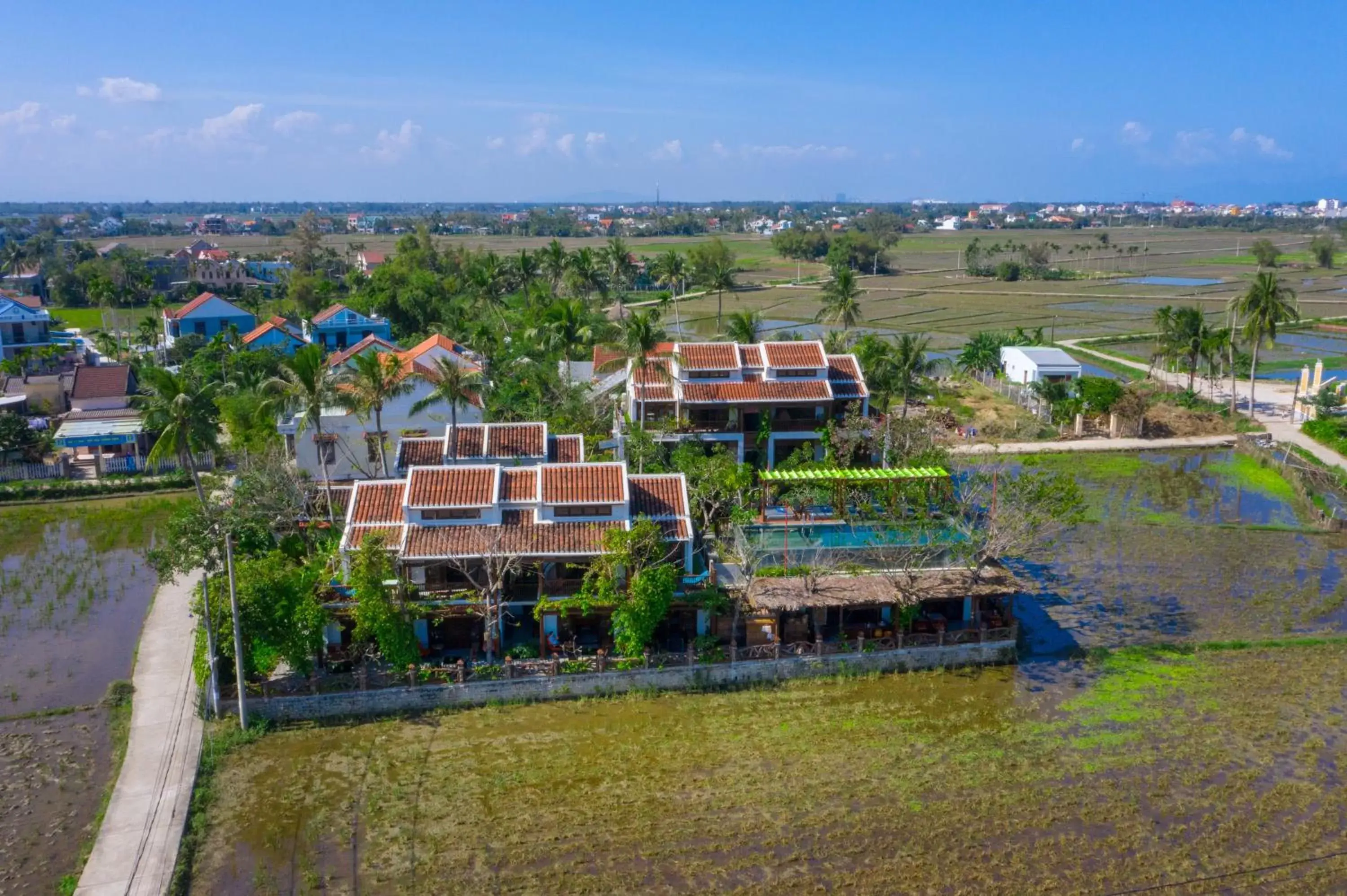 Landmark view, Bird's-eye View in Hoi An Chic - Green Retreat