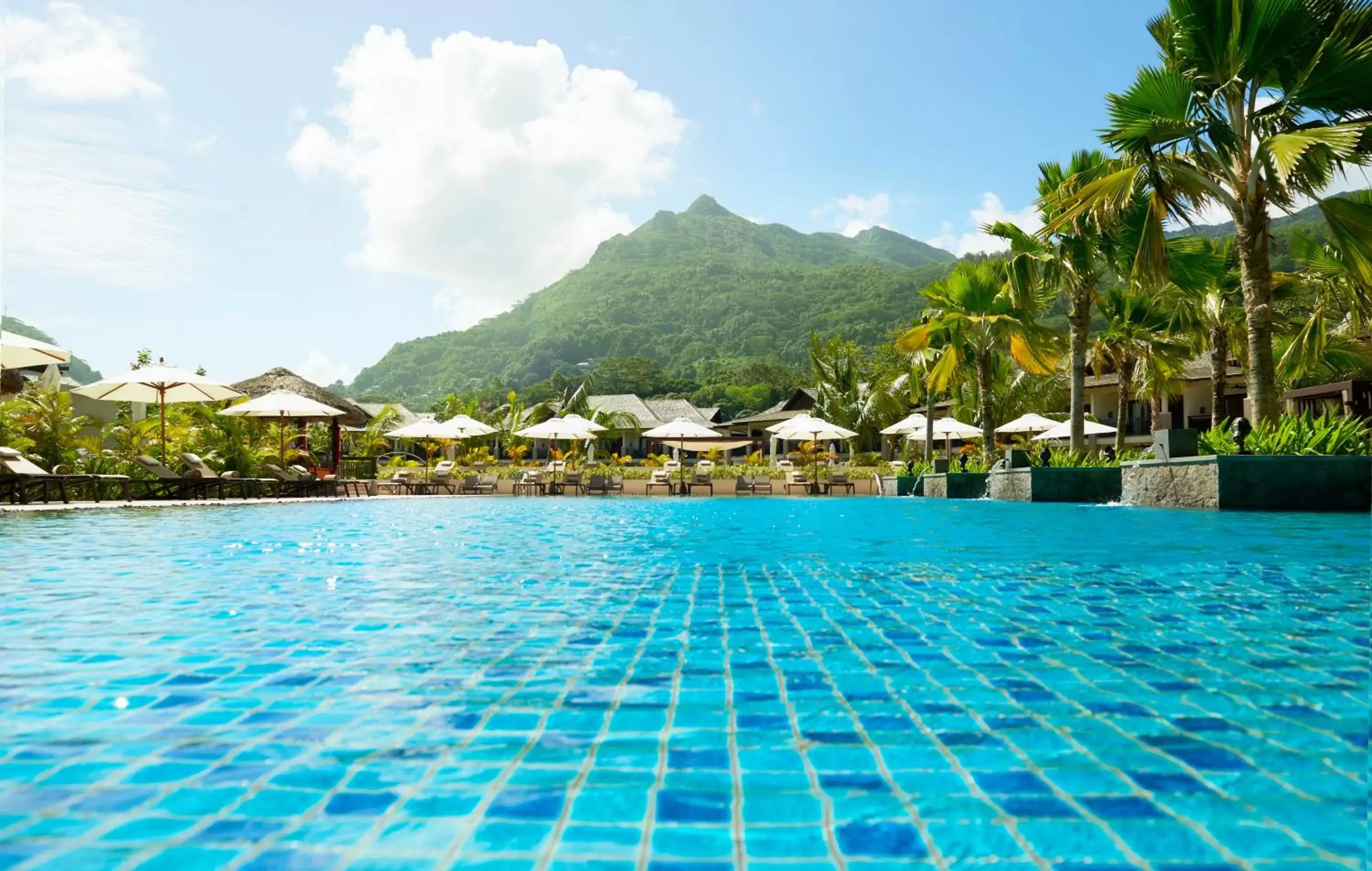 Swimming pool in STORY Seychelles