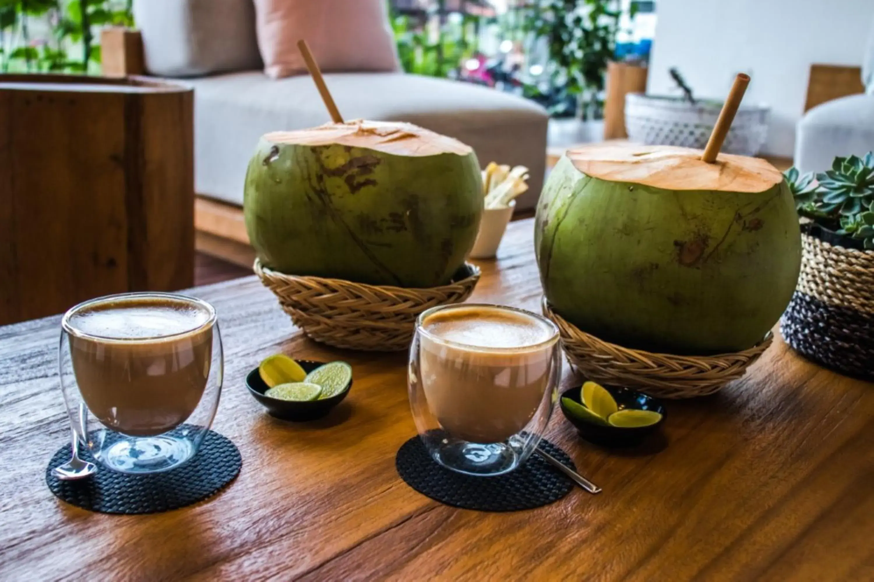 Food and drinks in Origin Ubud