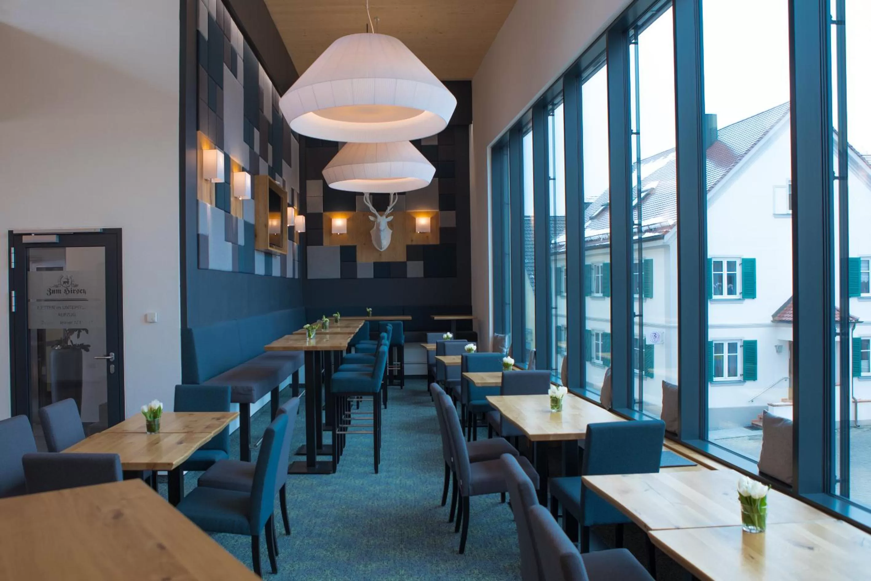 Lobby or reception in Hotel zum Hirsch