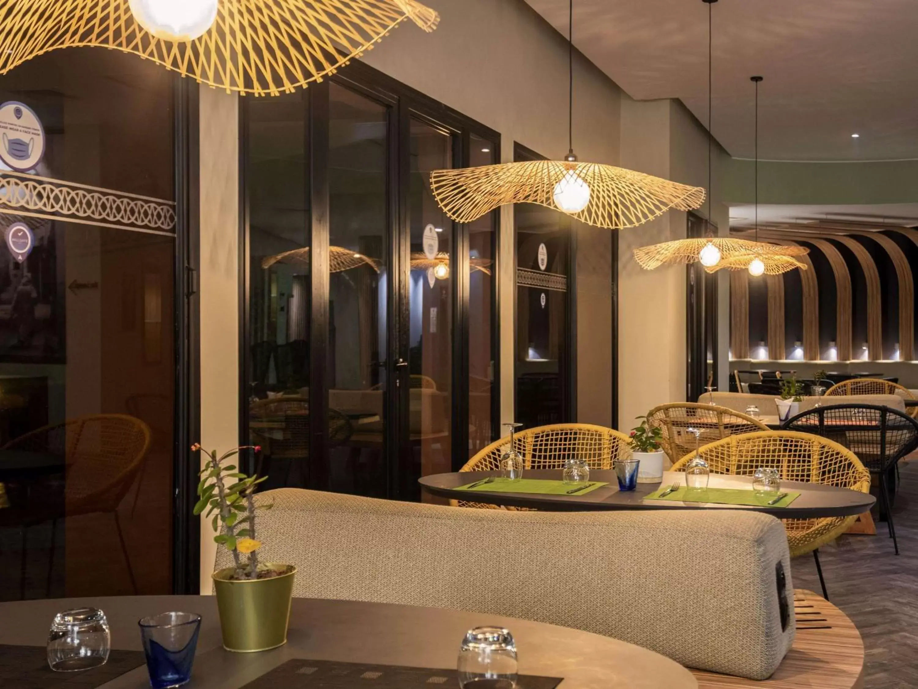 Restaurant/places to eat, Lobby/Reception in Ibis Marrakech Centre Gare