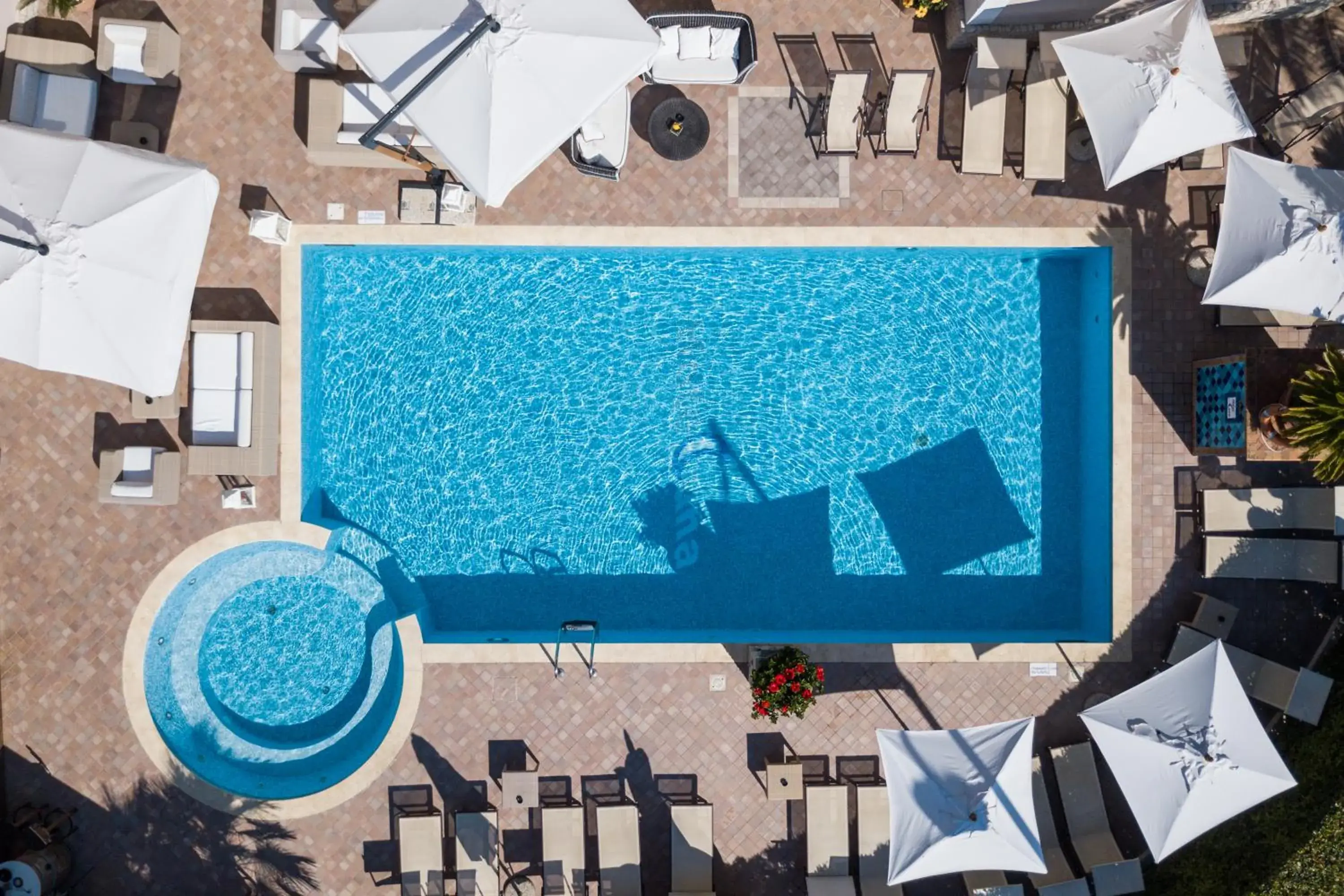 Pool View in Hotel Luna