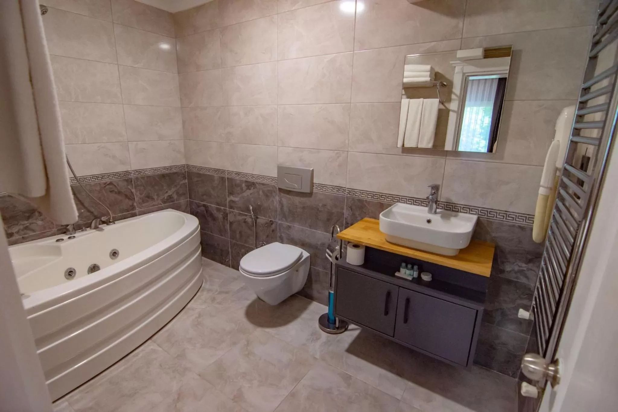 Toilet, Bathroom in Sandal Otel