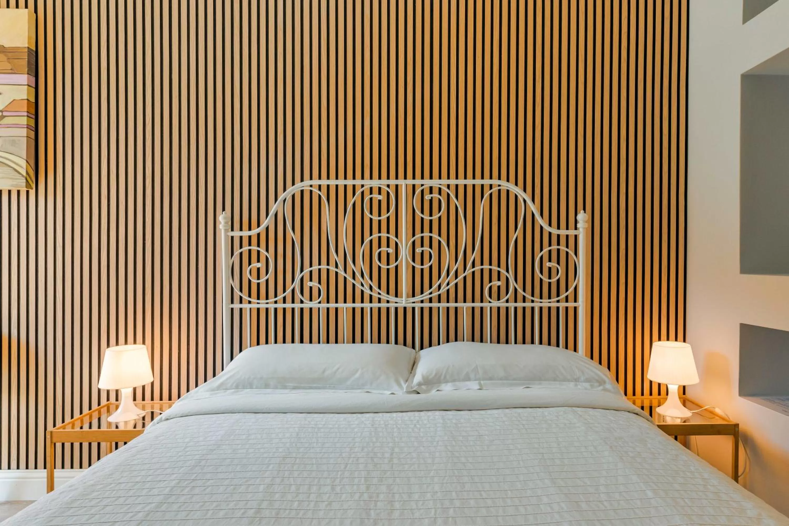 Bed in Un Attimo A Roma B&B