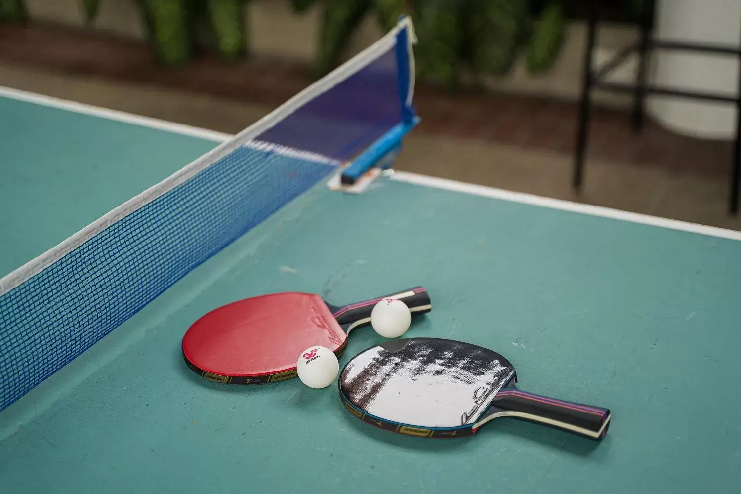 Table tennis, Pool View in Sabah Hotel