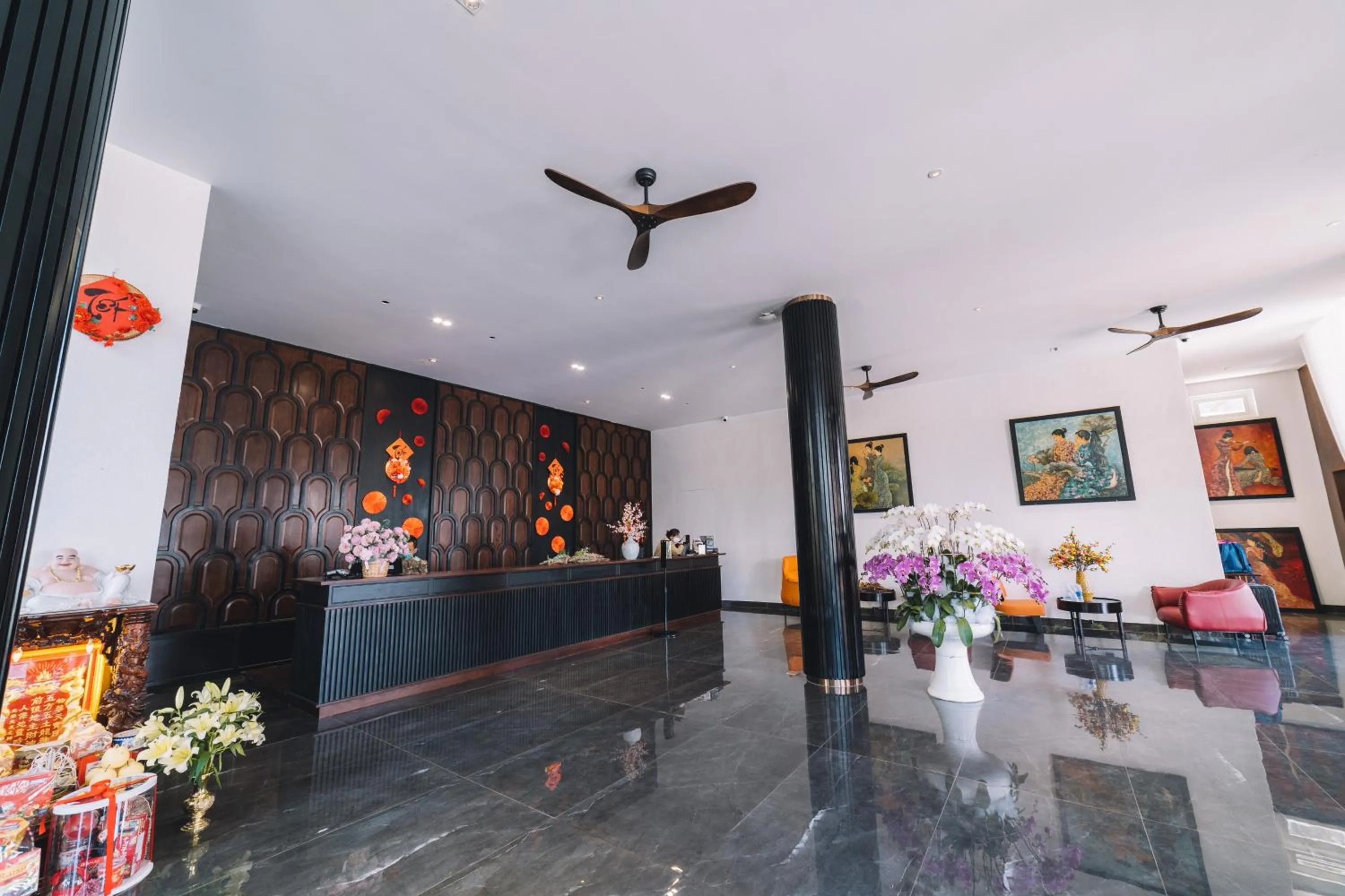 Lobby or reception in Zen Valley Dalat