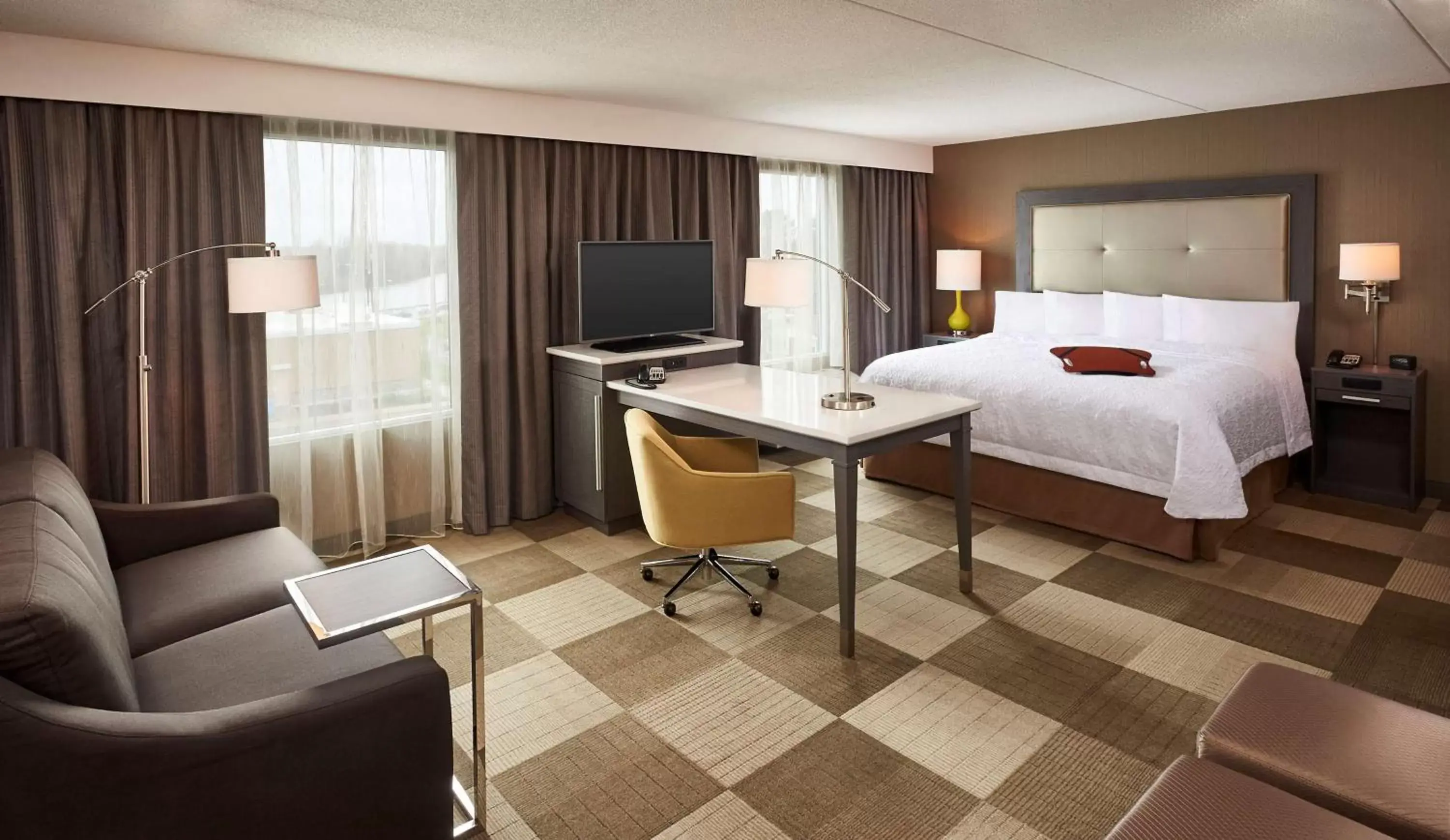 Bed in Hampton Inn by Hilton Timmins Bed in Hampton Inn by Hilton Timmins