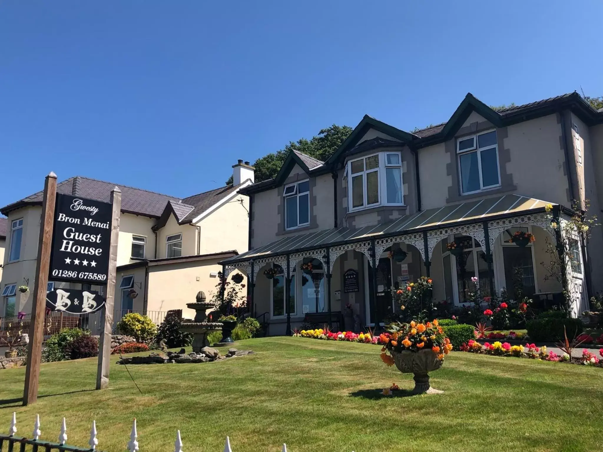 Property Building in Bron Menai Guest House