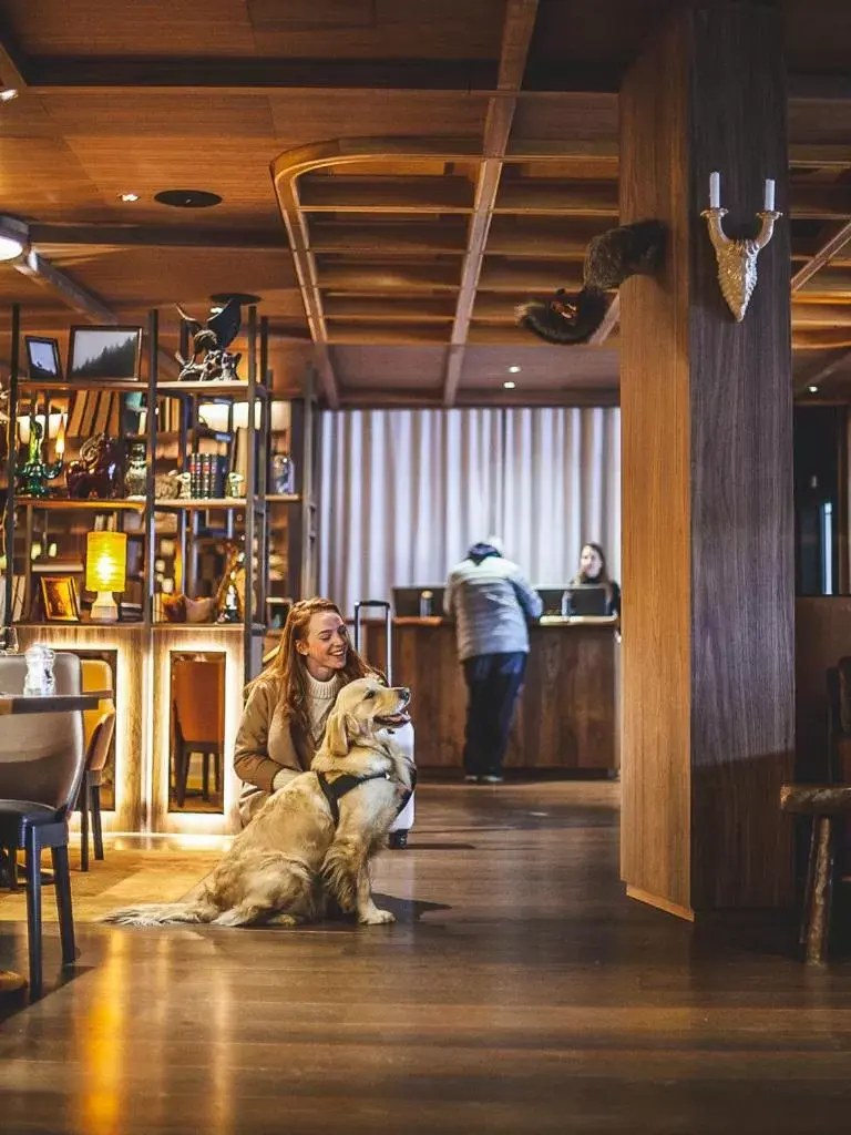 Lobby or reception in Schweizerhof Zermatt - a Small Luxury Hotel