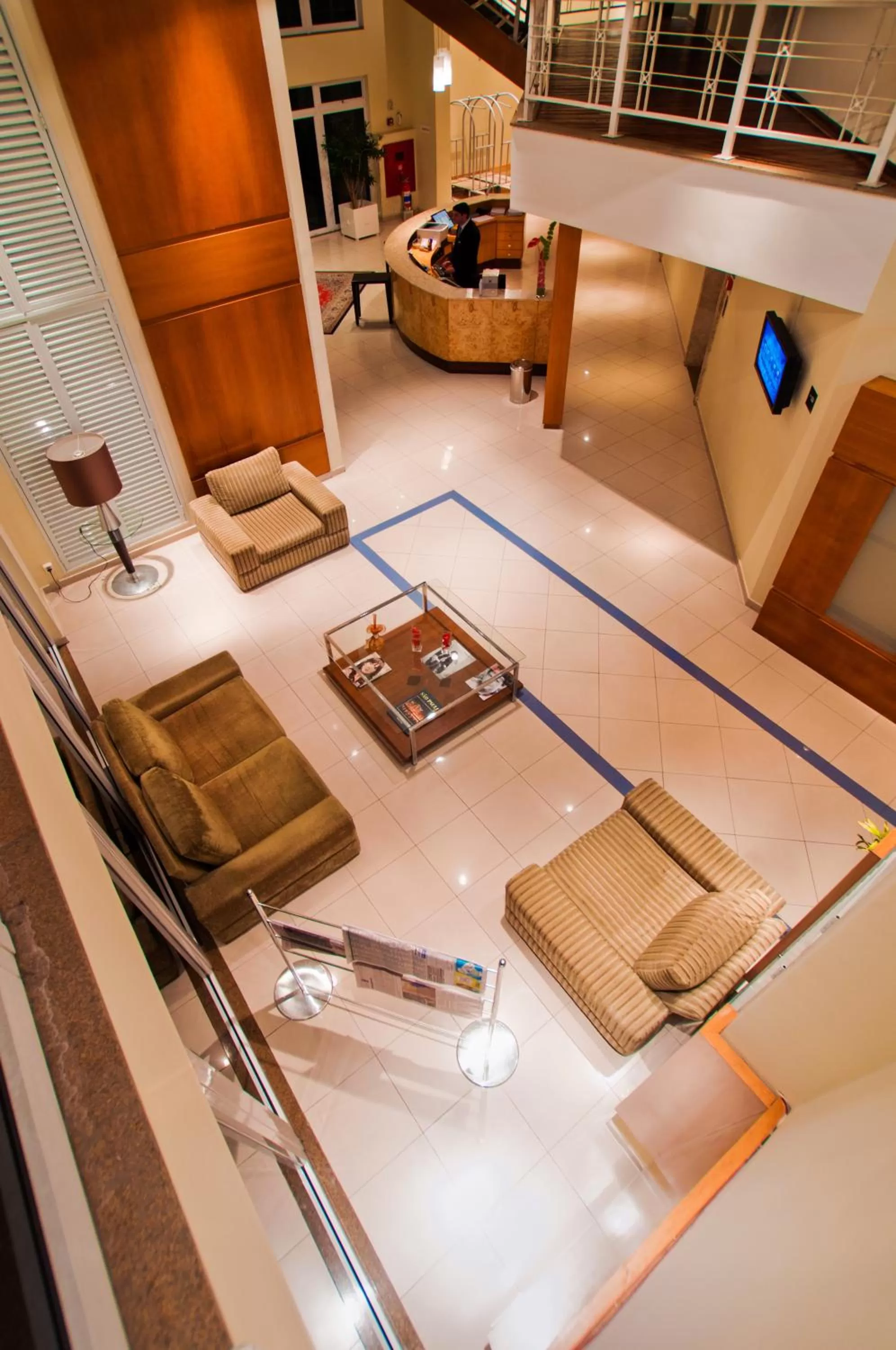 Lobby or reception in Blue Tree Towers All Suites Santo André