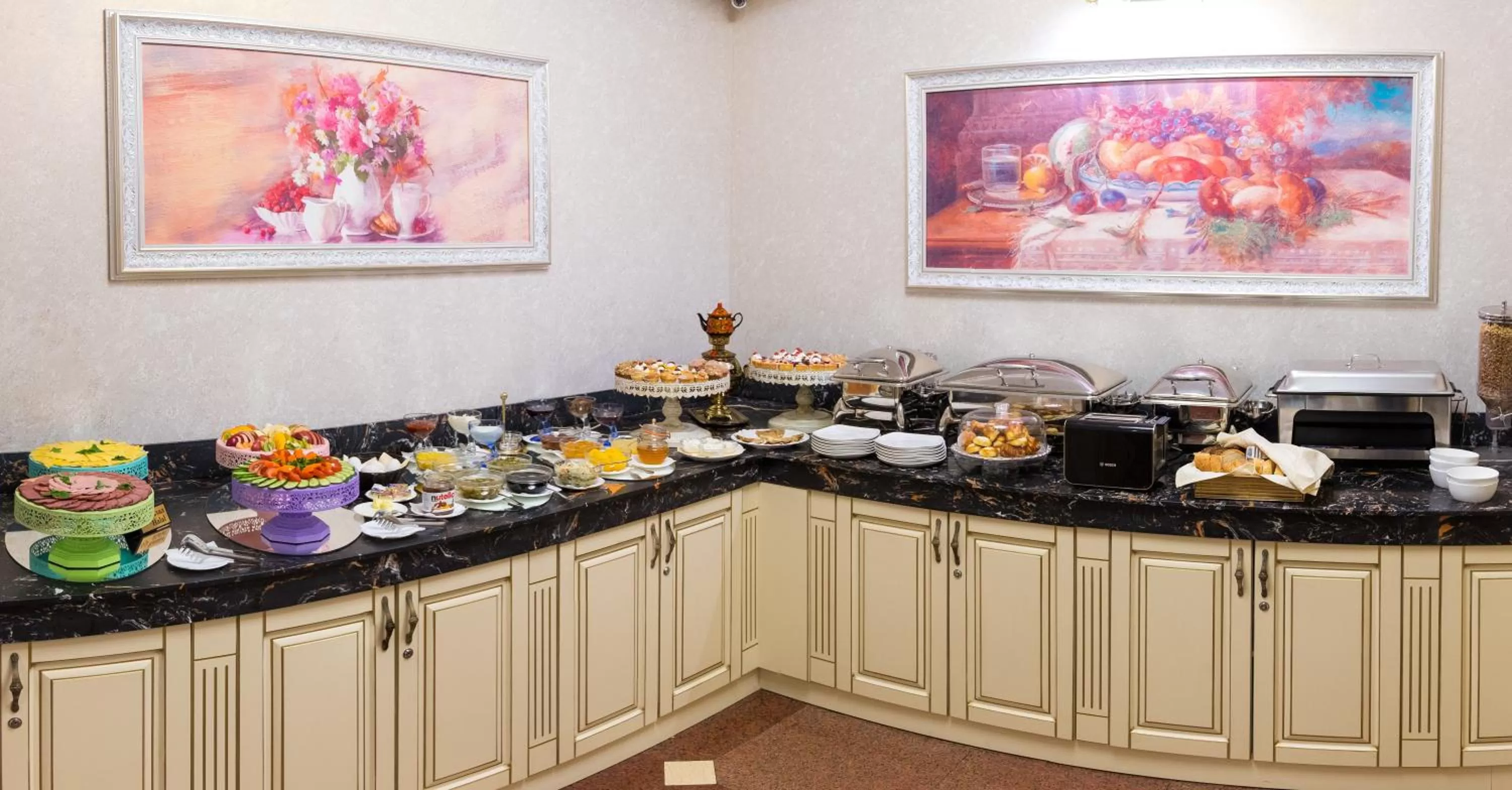 Buffet breakfast in Amsterdam Hotel Aktobe