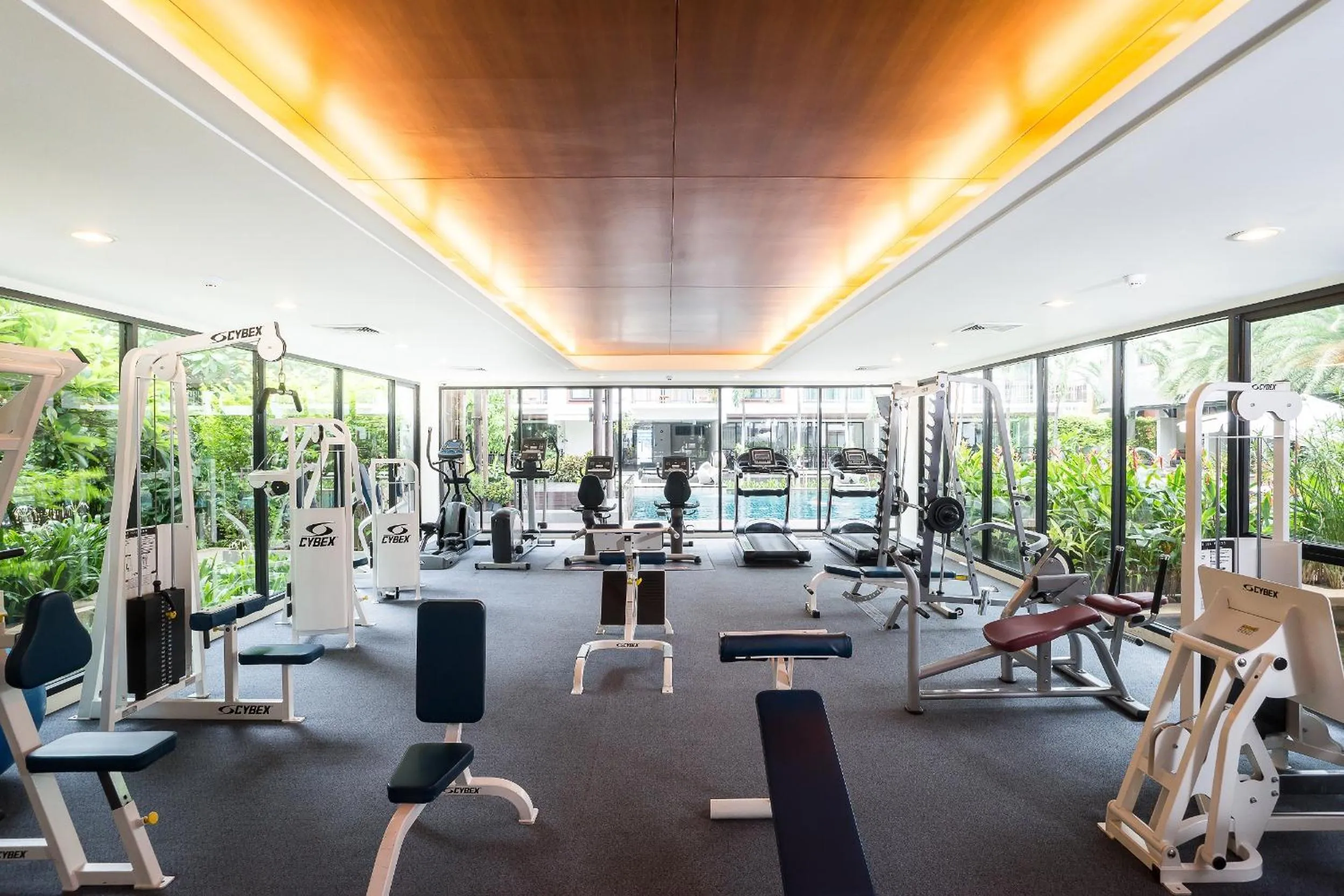 Fitness centre/facilities in Amanta Hotel & Residence Ratchada