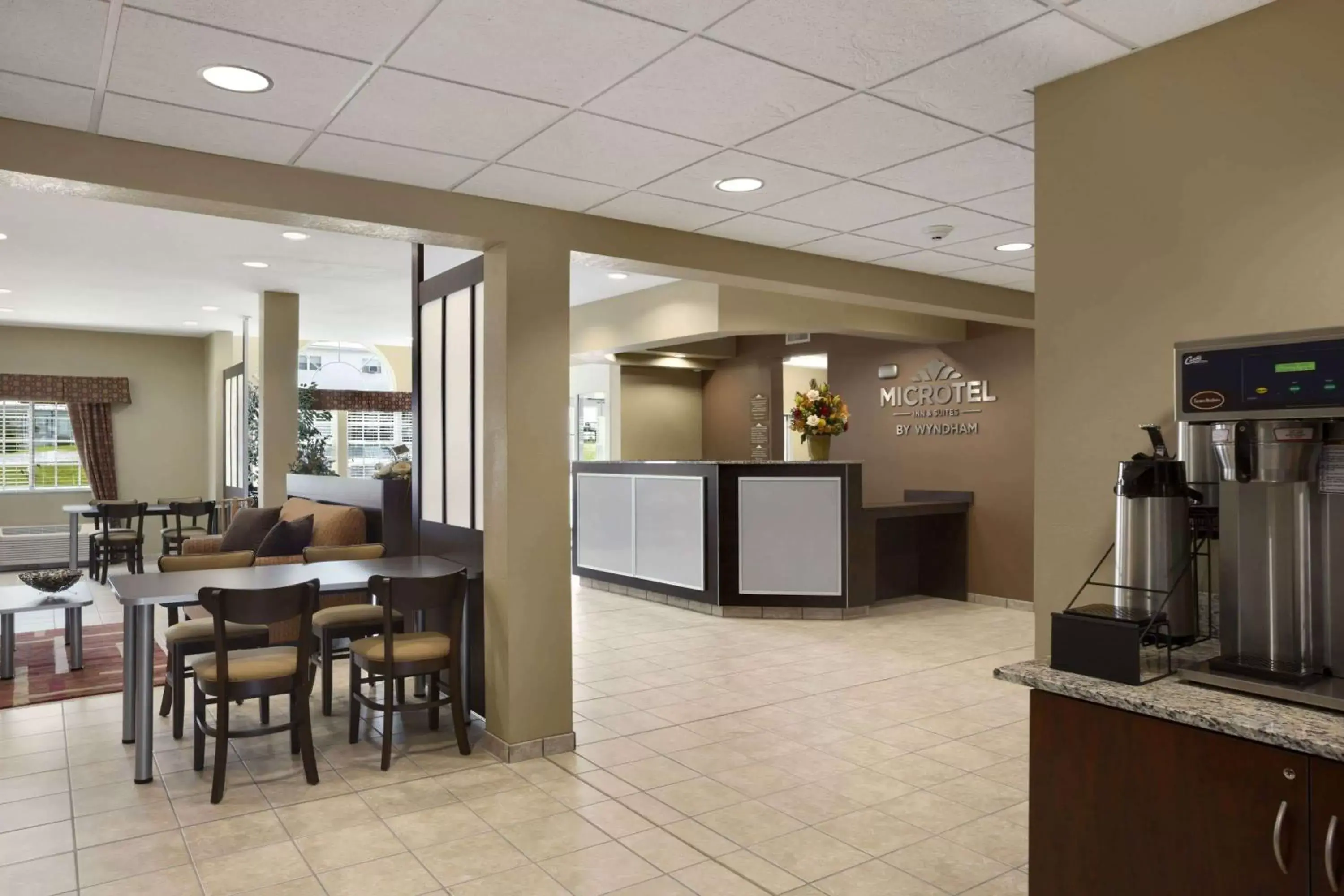 Lobby or reception in Microtel Inn and Suites Carrollton