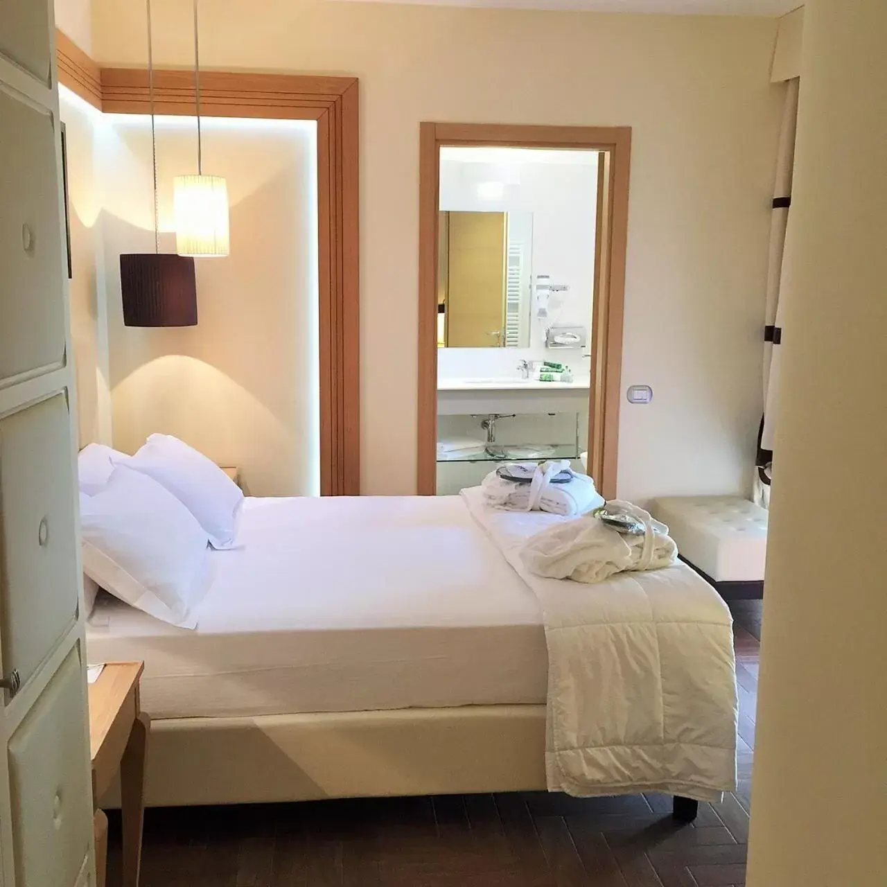 Bed in Erbavoglio Hotel