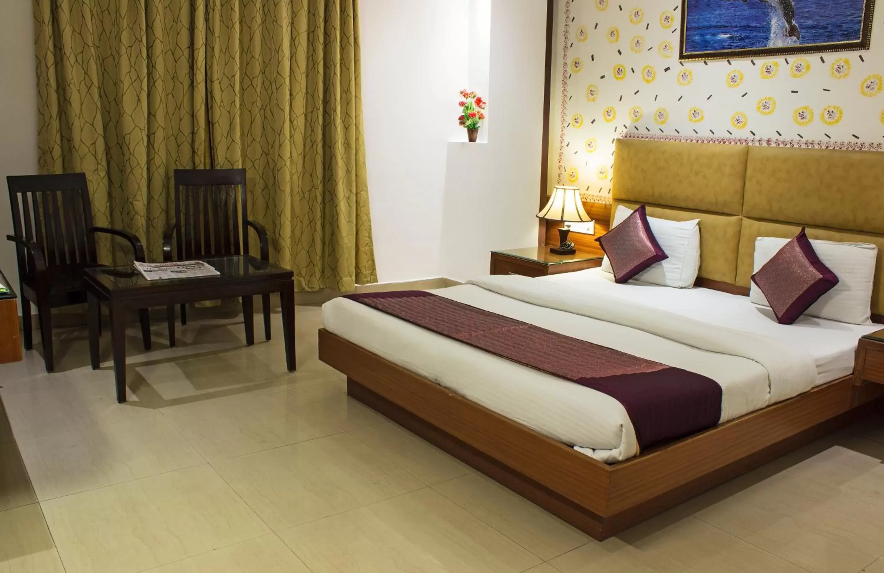 Bed, Room Photo in Hotel Krishna - By RCG Hotels