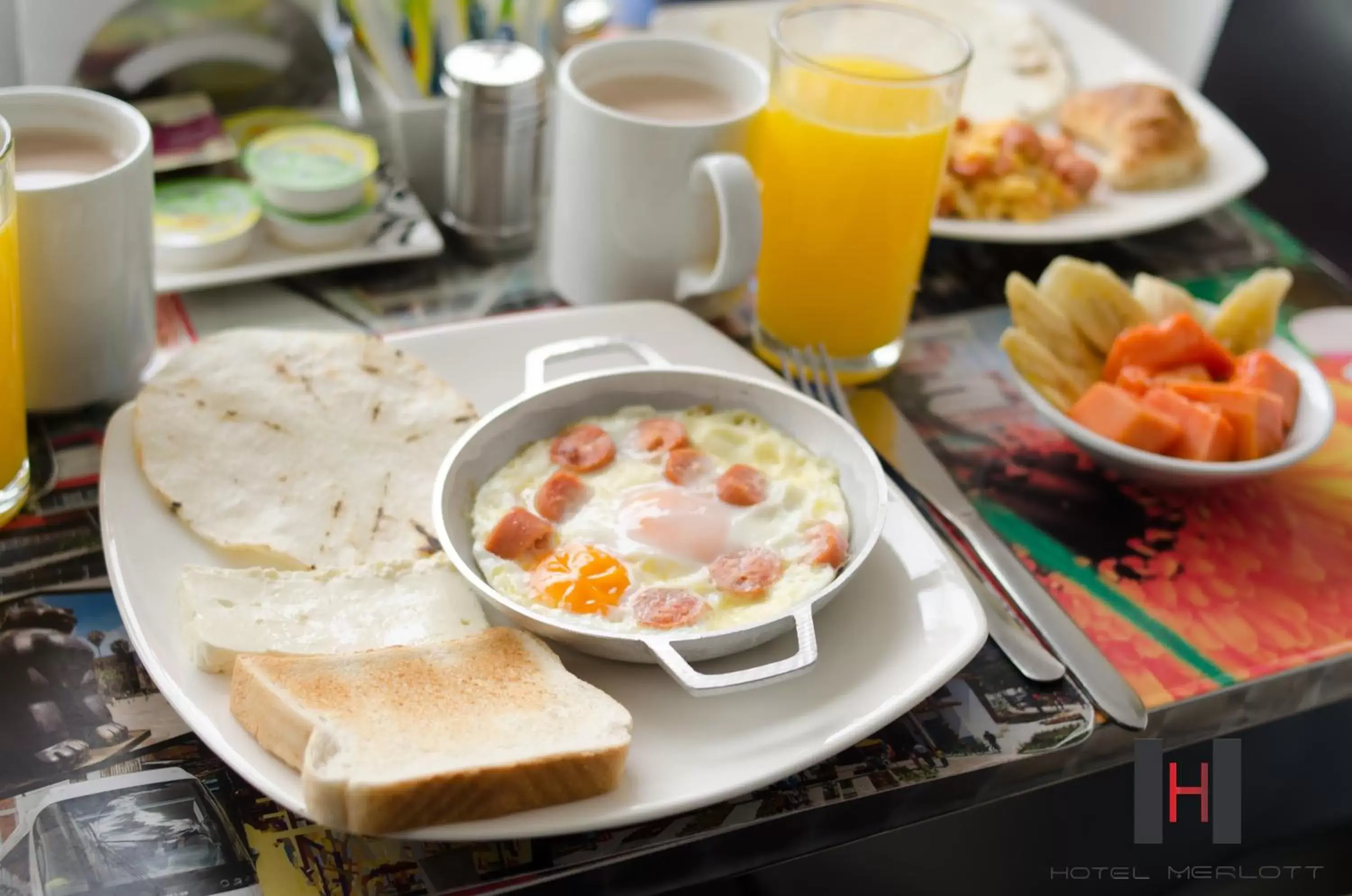 Breakfast in Hotel Merlott 70 Breakfast in Hotel Merlott 70