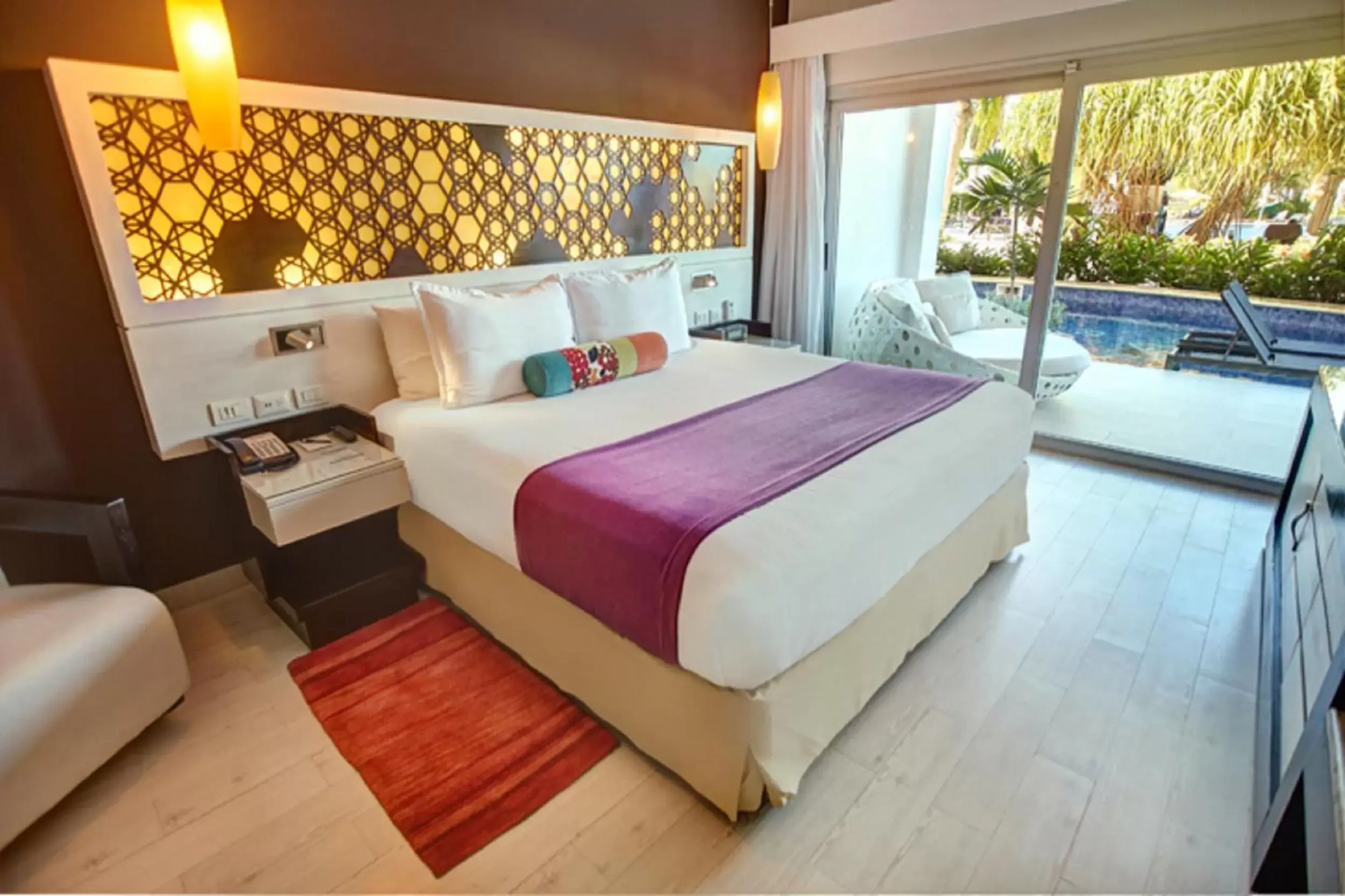 Bedroom, Bed in Hideaway at Royalton Blue Waters, An Autograph Collection all-Inclusive Resort - Adults Only