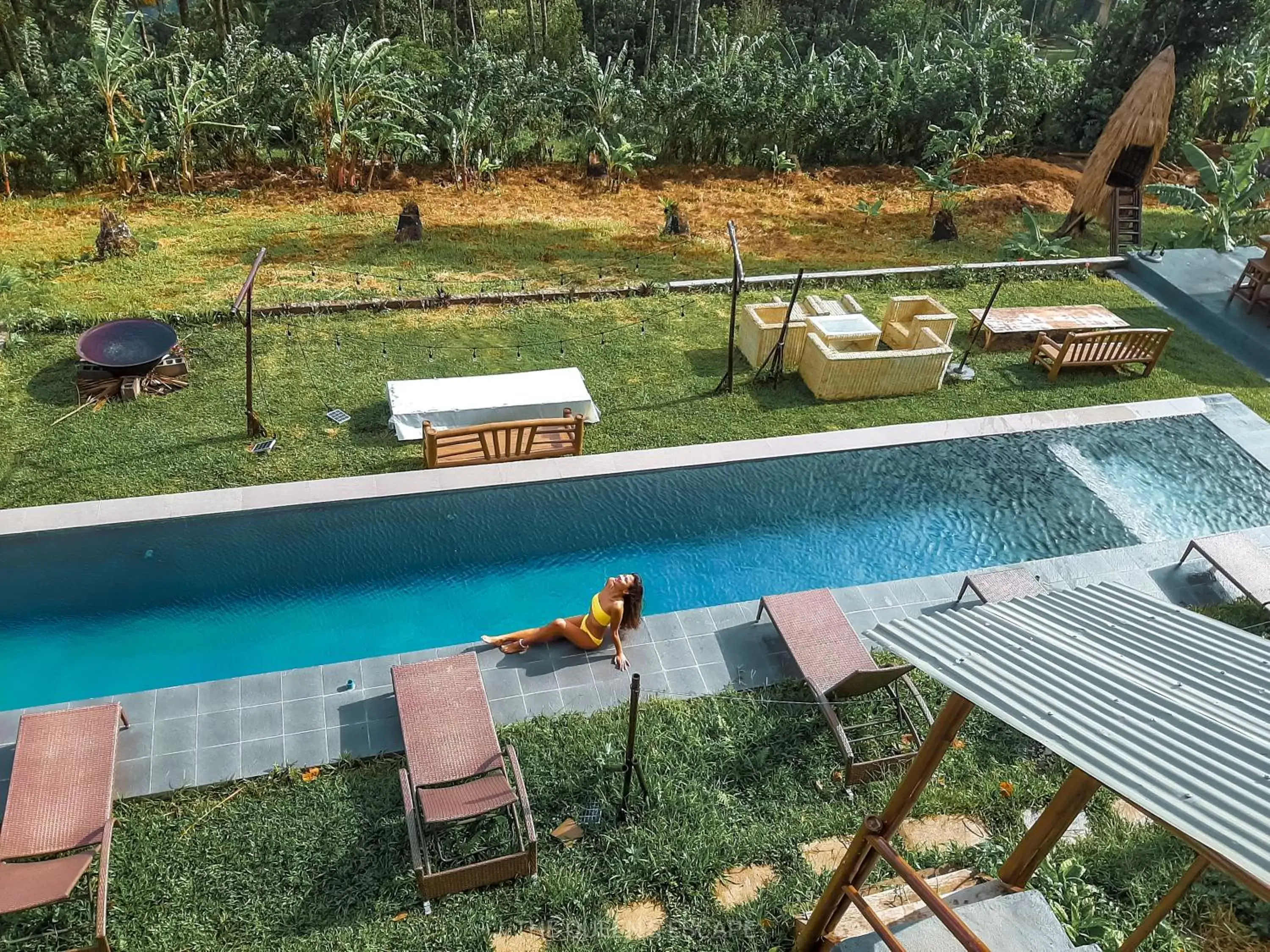 Garden view, Swimming Pool in Bintana sa Paraiso Binunsaran