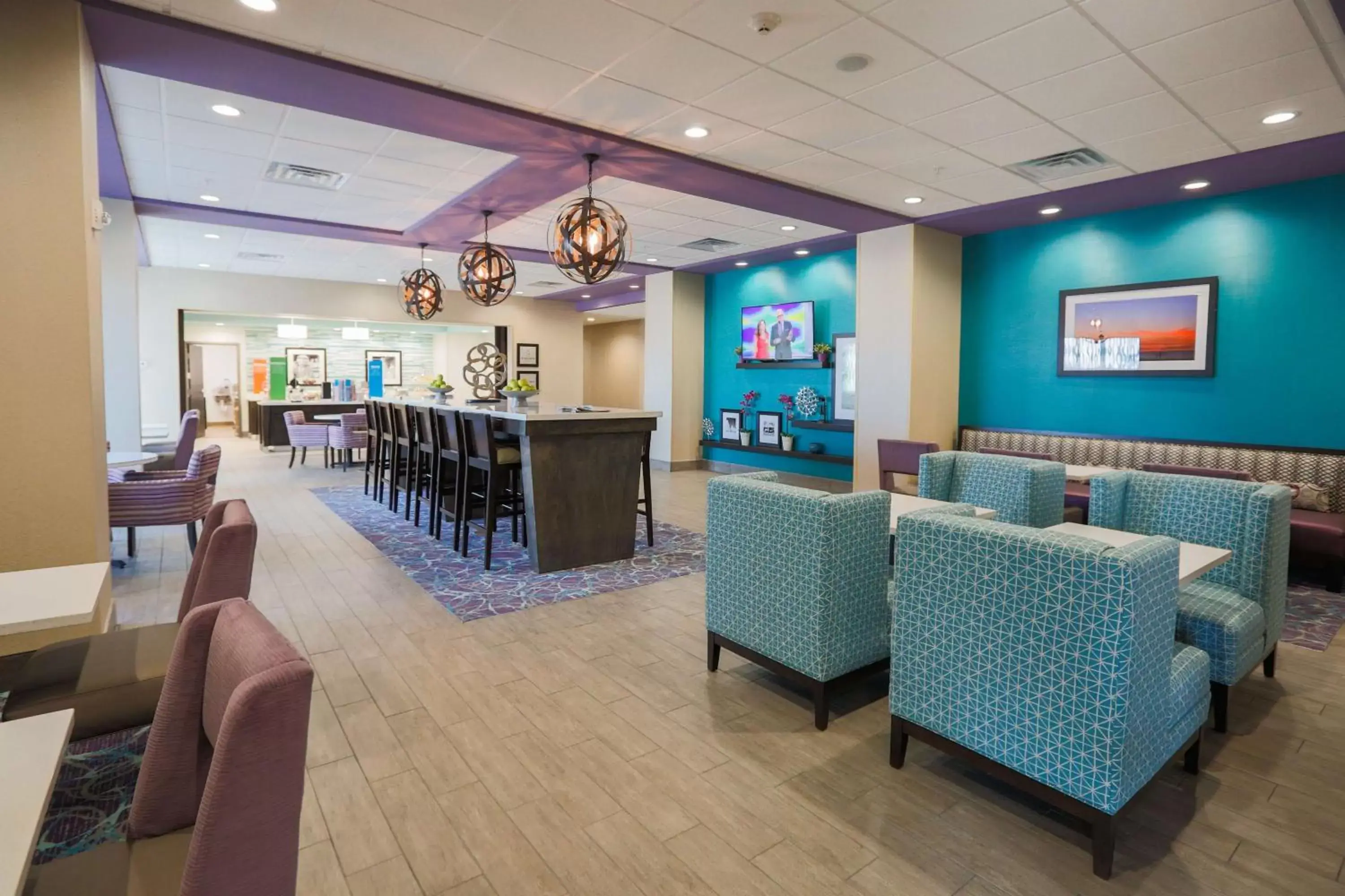 Lobby or reception in Hampton Inn El Reno Ok