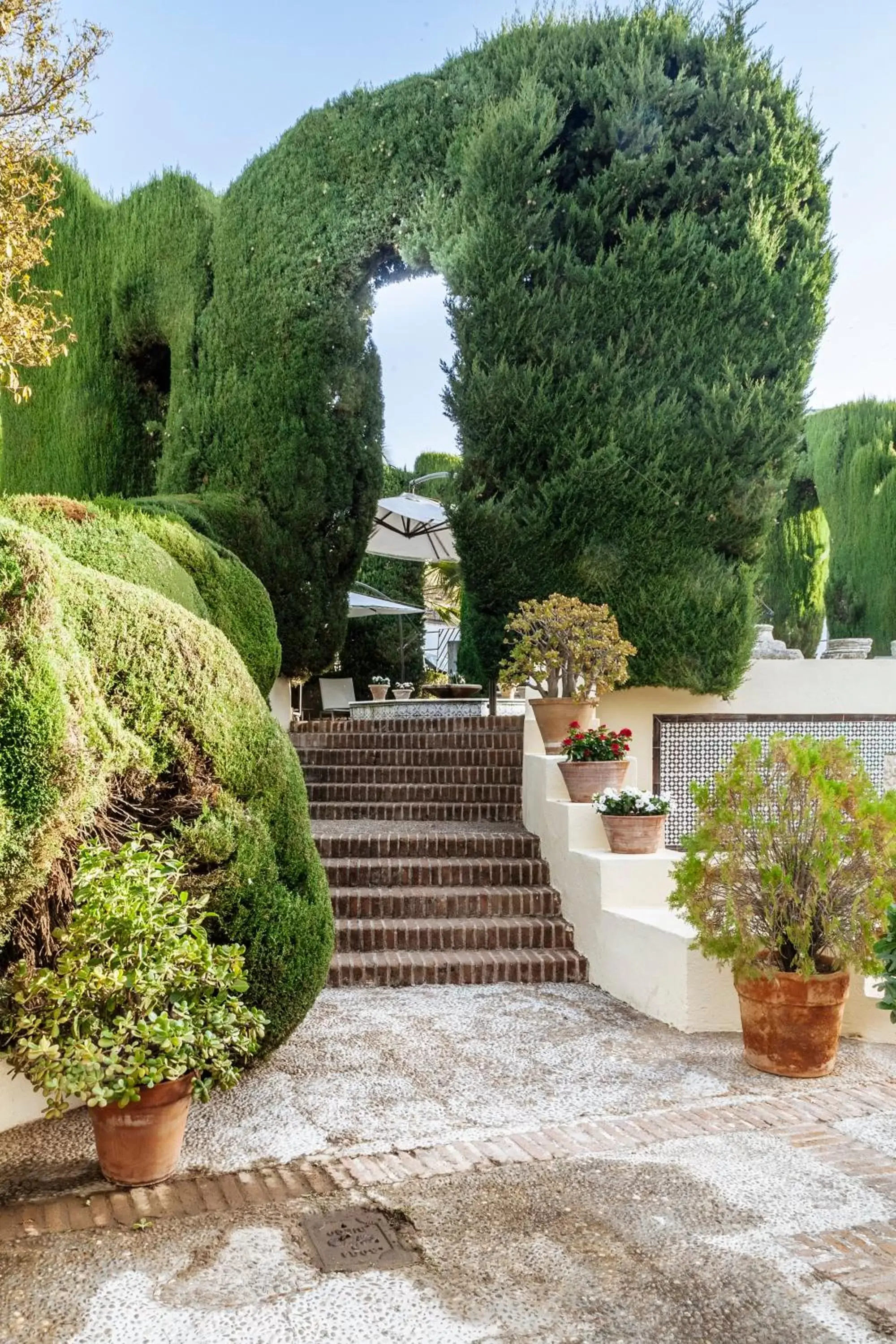 Garden in Parador de Mérida