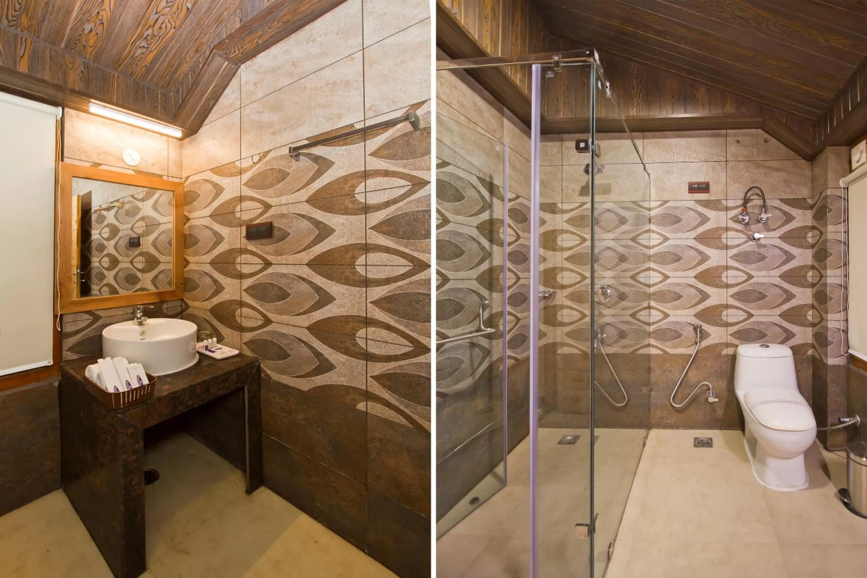 Shower in The Whitestone Resorts