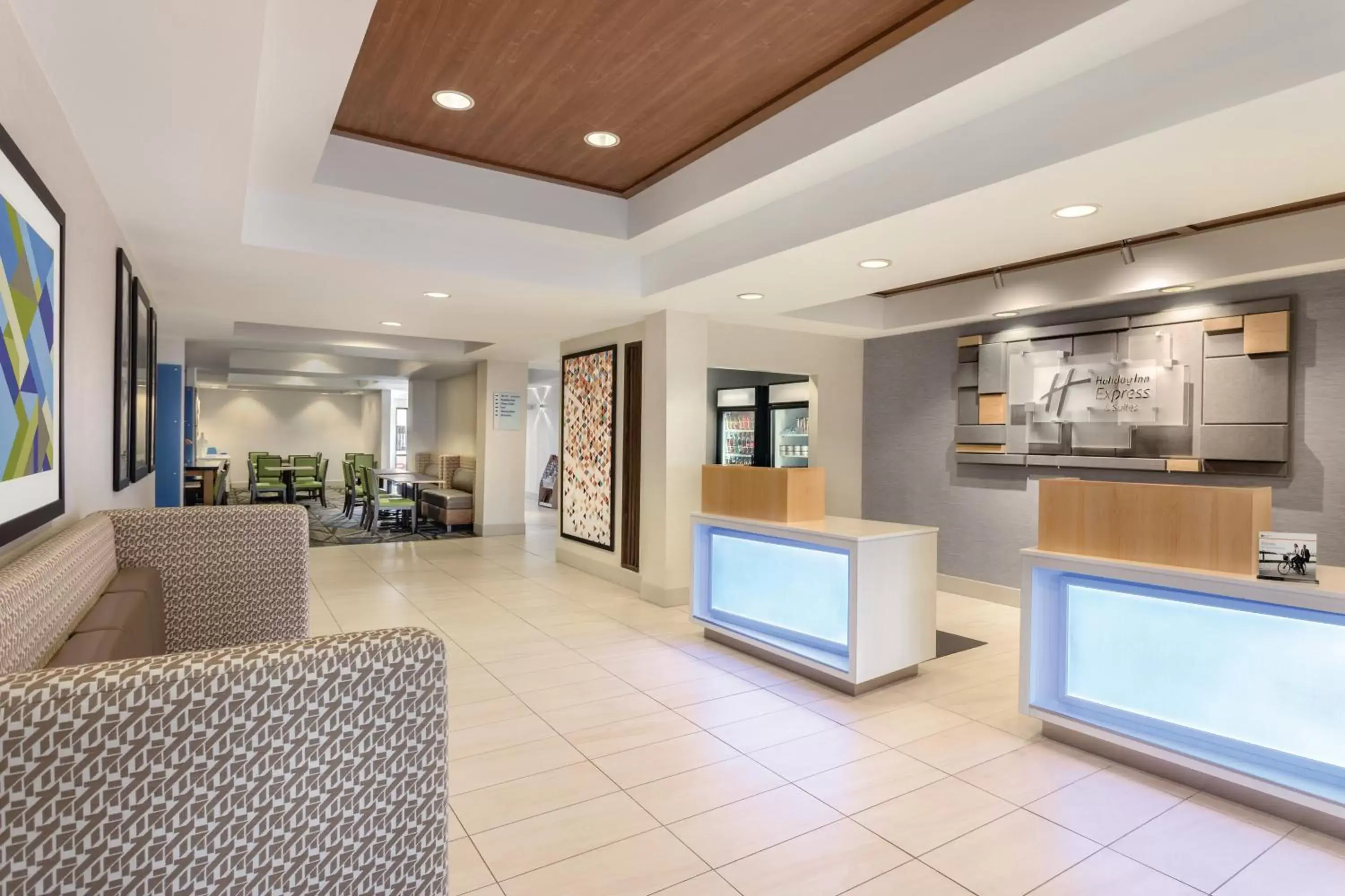 Property building, Lobby/Reception in Holiday Inn Express Hotel & Suites Lawton-Fort Sill, an IHG Hotel