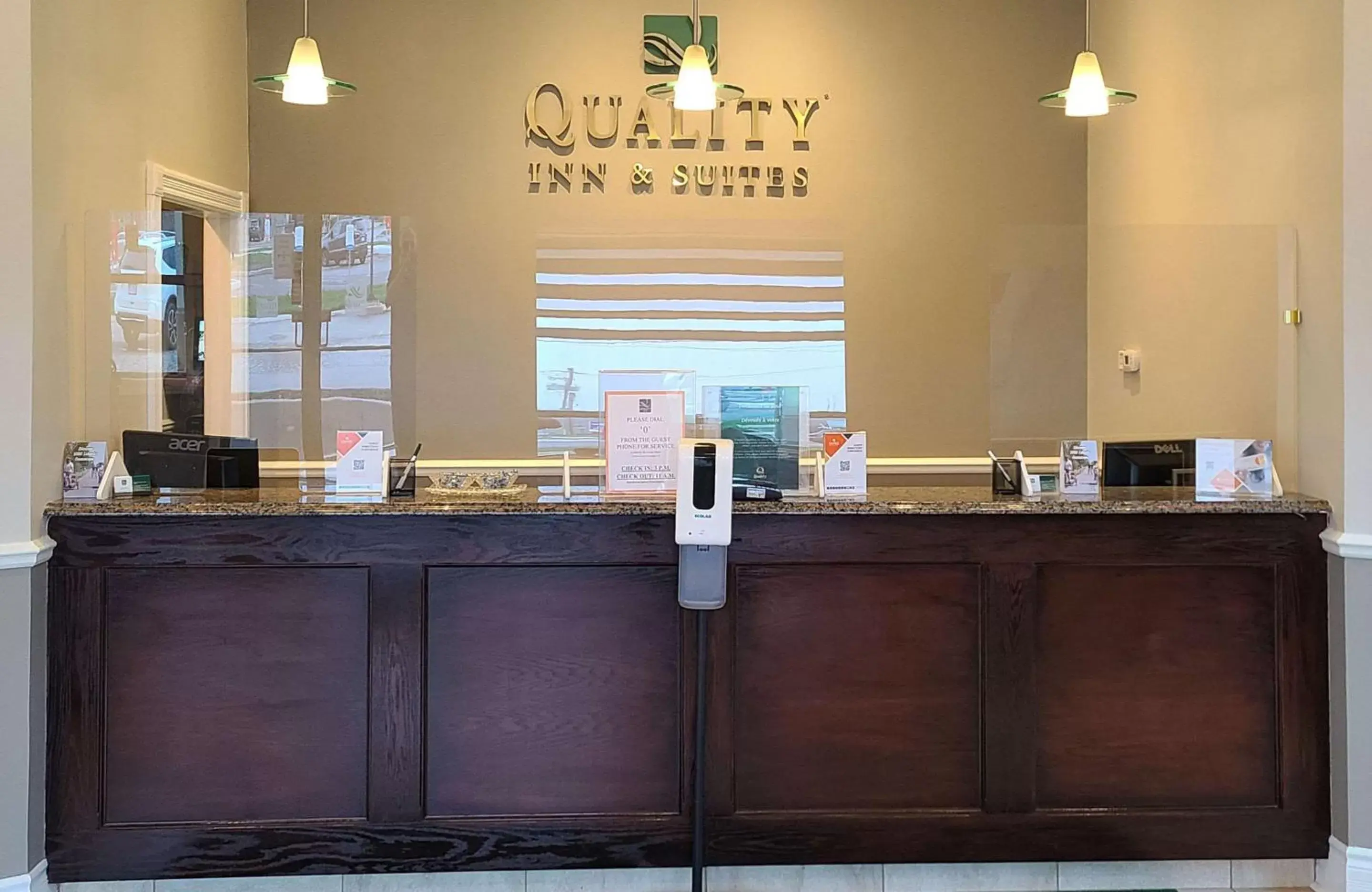 Lobby or reception in Quality Inn & Suites 1000 Islands