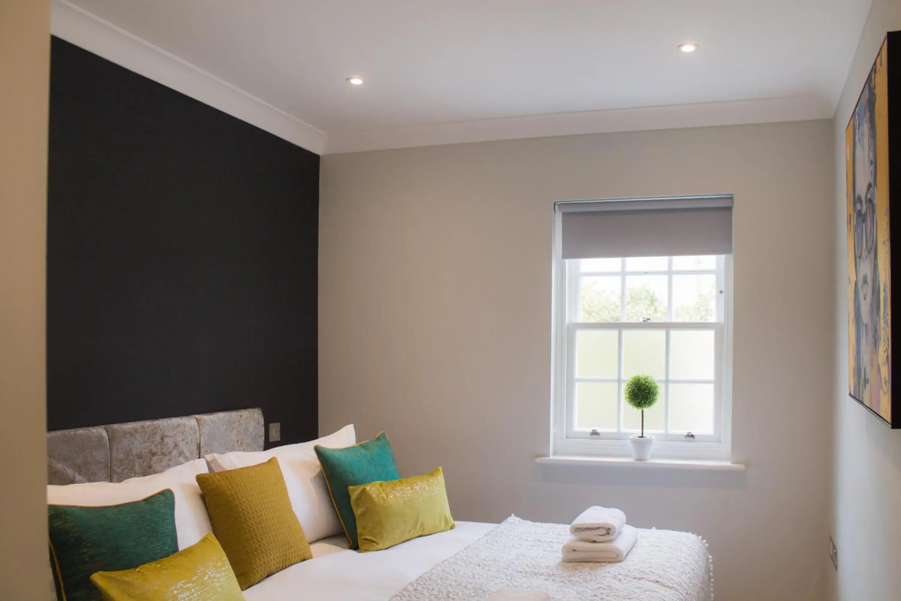 Bedroom, Bed in Townhouse of Bath