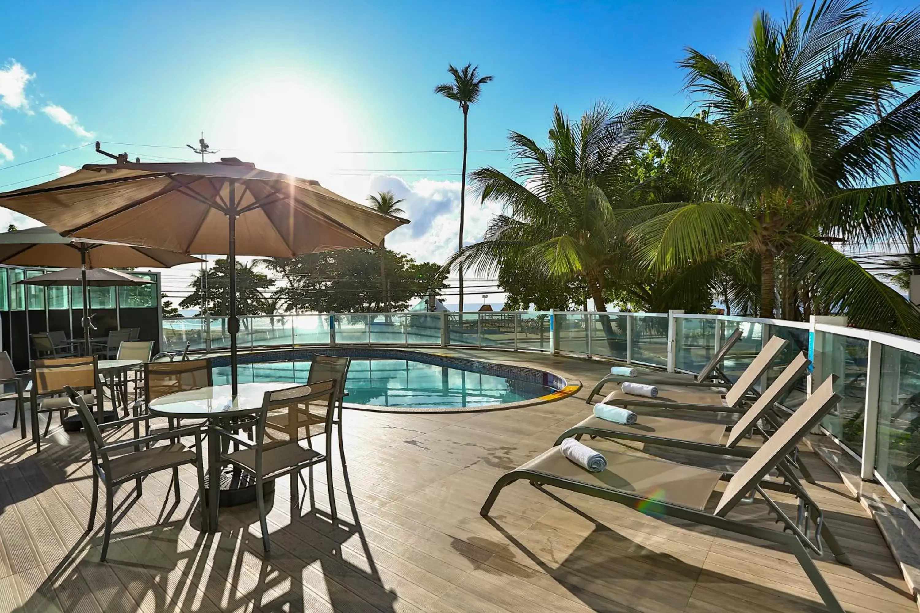 Swimming pool in Radisson Recife Swimming pool in Radisson Recife