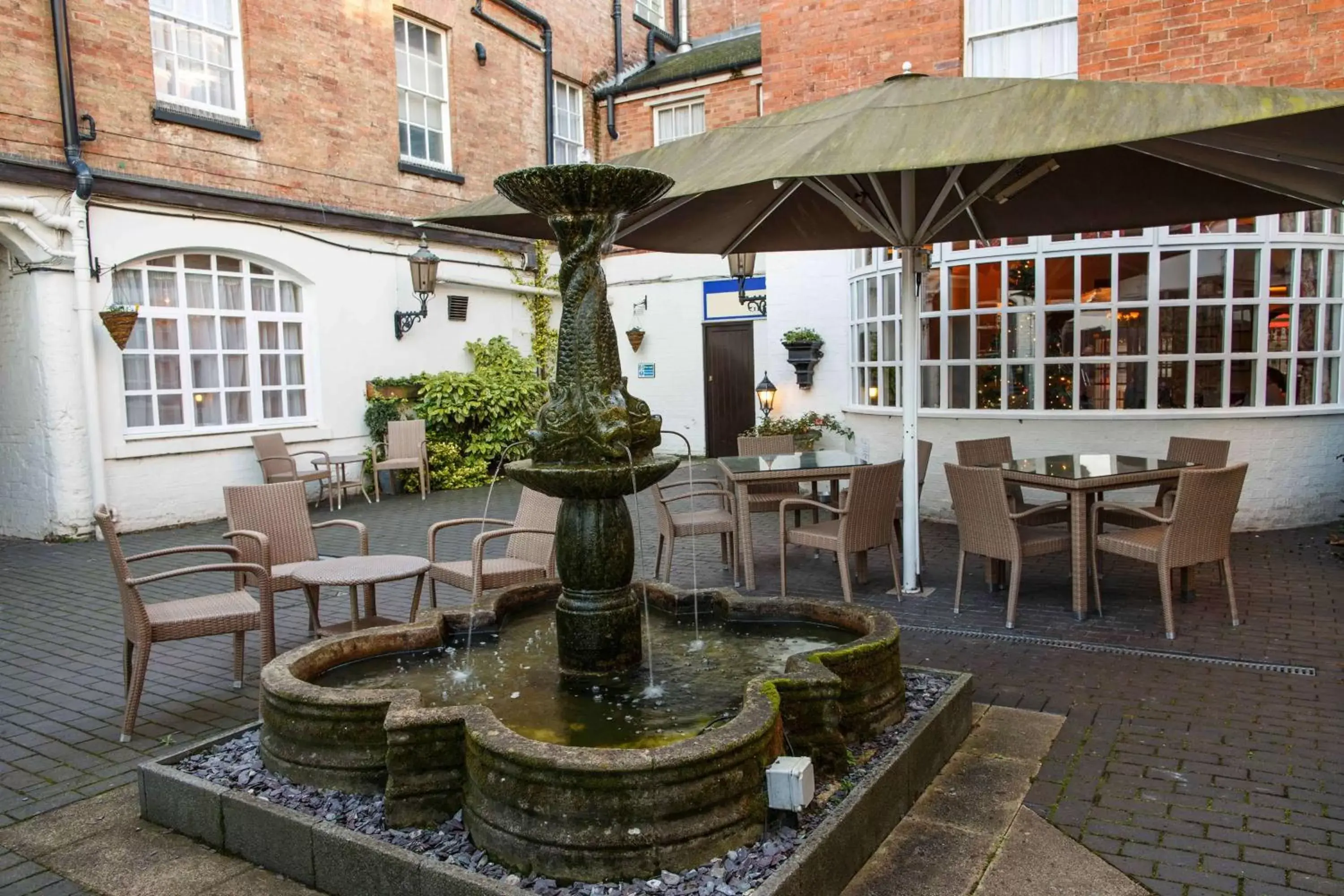 Property building in Best Western Lichfield City Centre The George Hotel