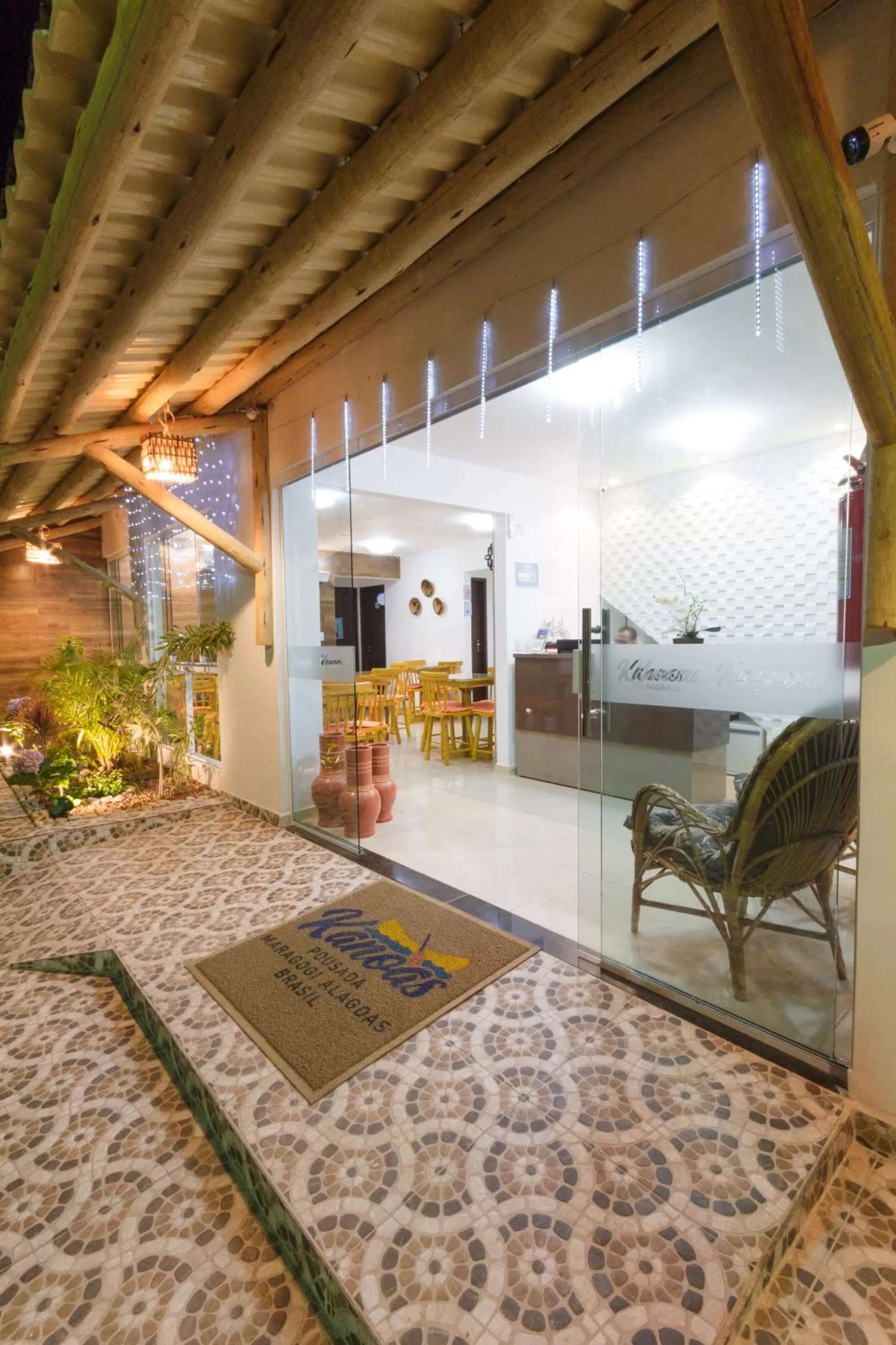 Lobby or reception in Pousada Kanoas