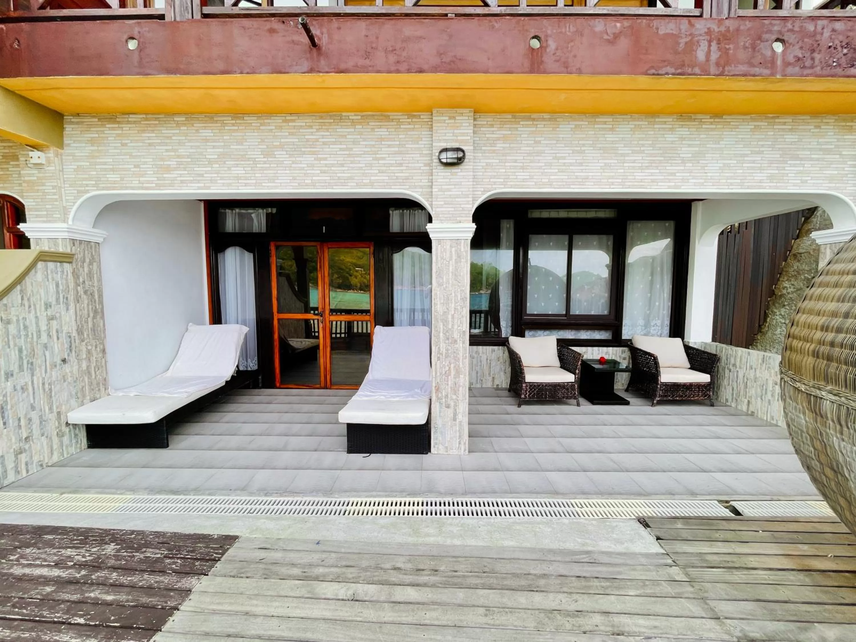 Patio in Villa Chez Batista