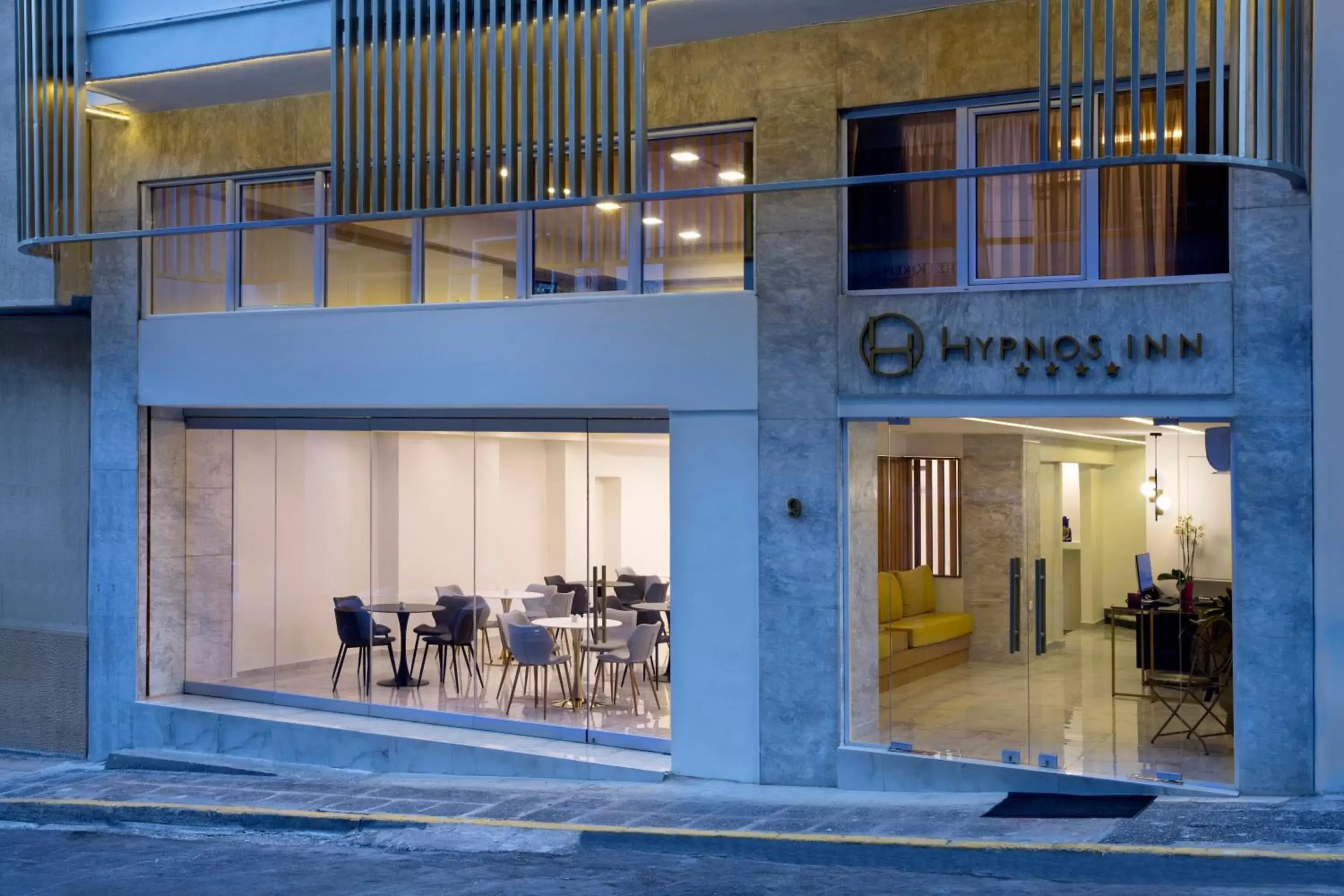 Property building in Hypnos Inn Athens