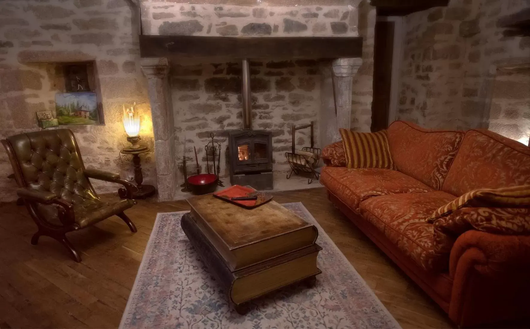 Living room, Seating Area in Pat à Touille