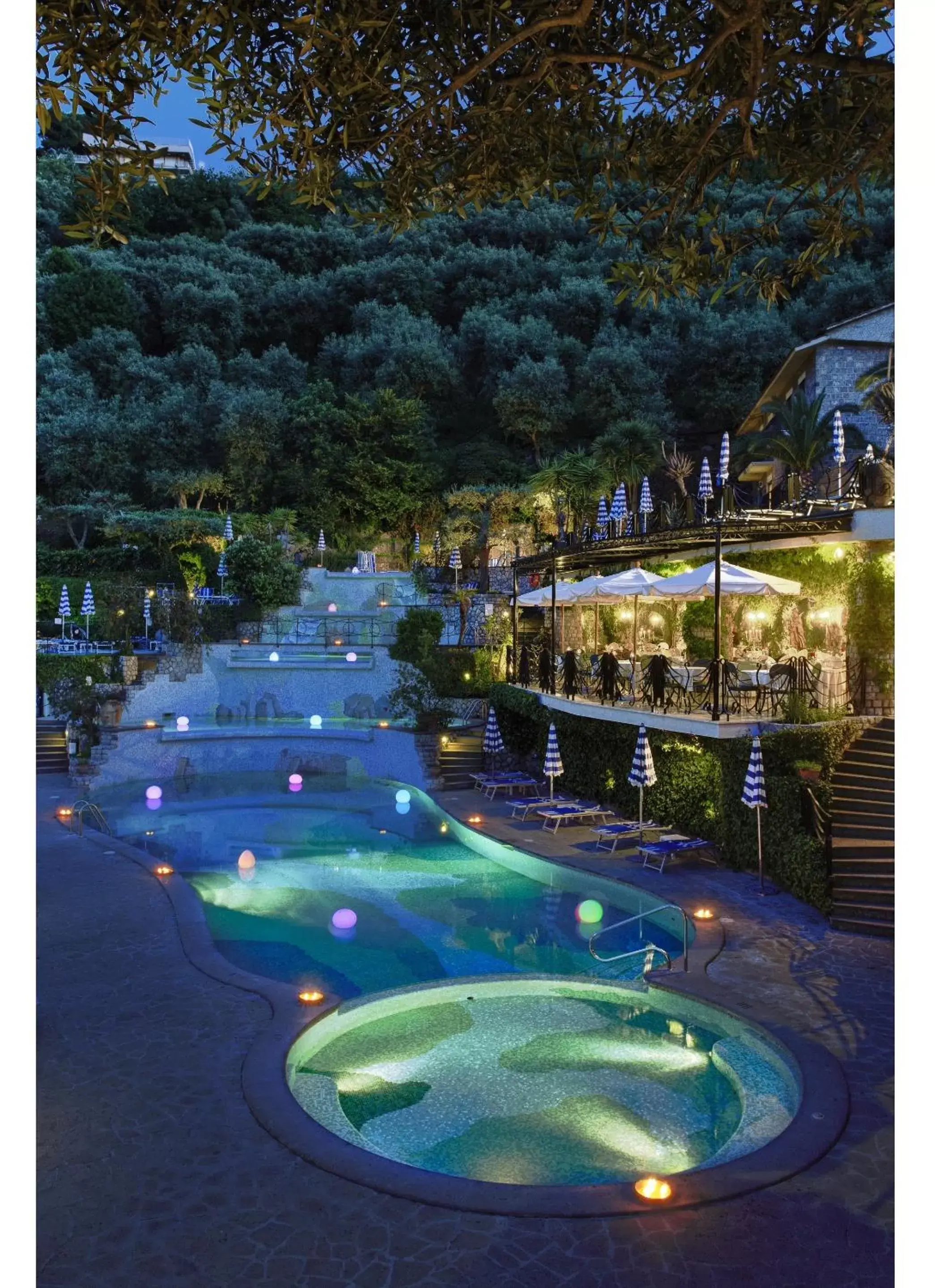 Restaurant/places to eat, Swimming Pool in Grand Hotel Capodimonte