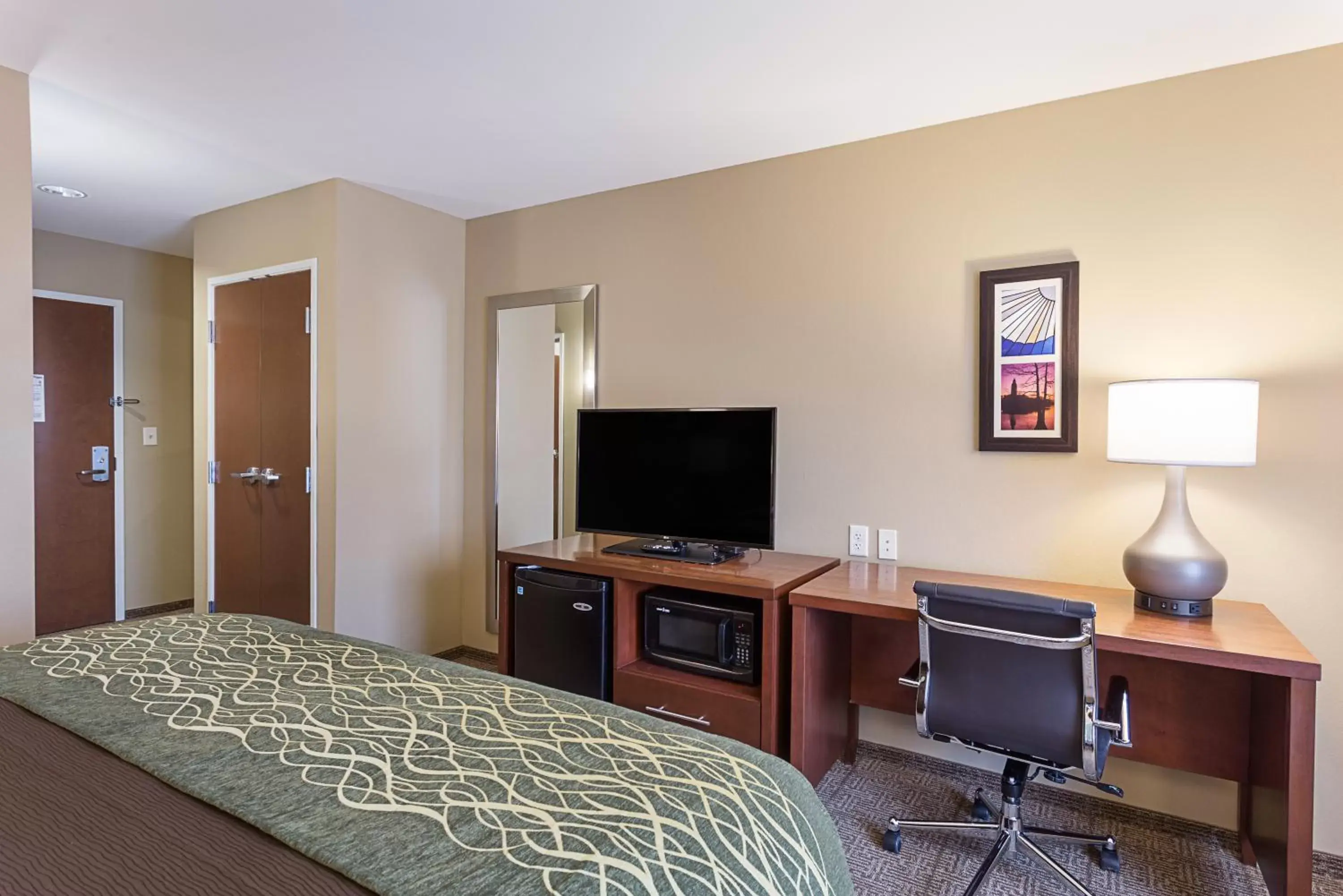 TV and multimedia, TV/Entertainment Center in Comfort Inn & Suites Zachary