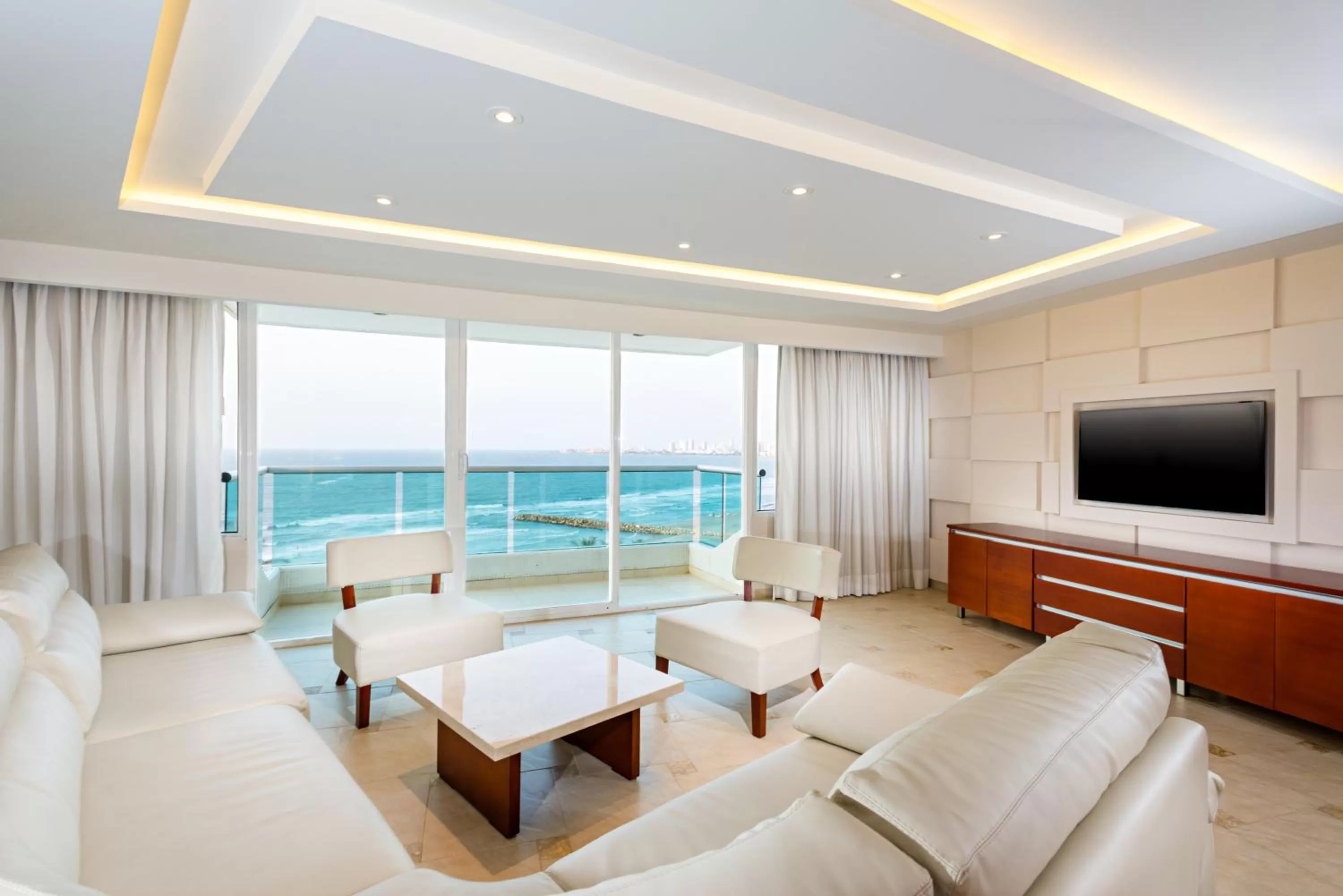 Seating area in Hotel Dann Cartagena