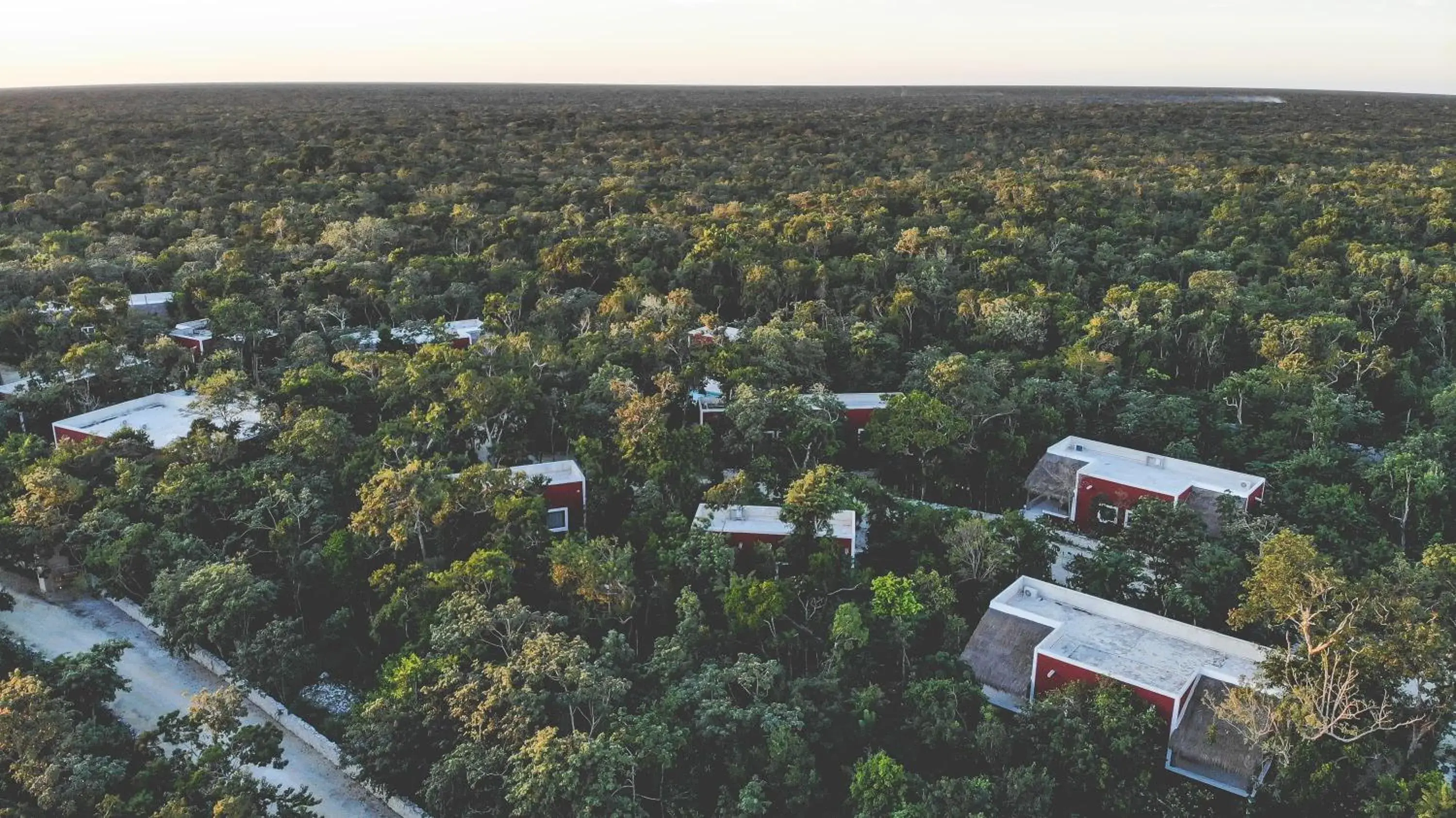 Bird's eye view in Wakax Hacienda - Cenote & Boutique Hotel - Small Luxury Hotels of the World Bird's eye view in Wakax Hacienda - Cenote & Boutique Hotel - Small Luxury Hotels of the World
