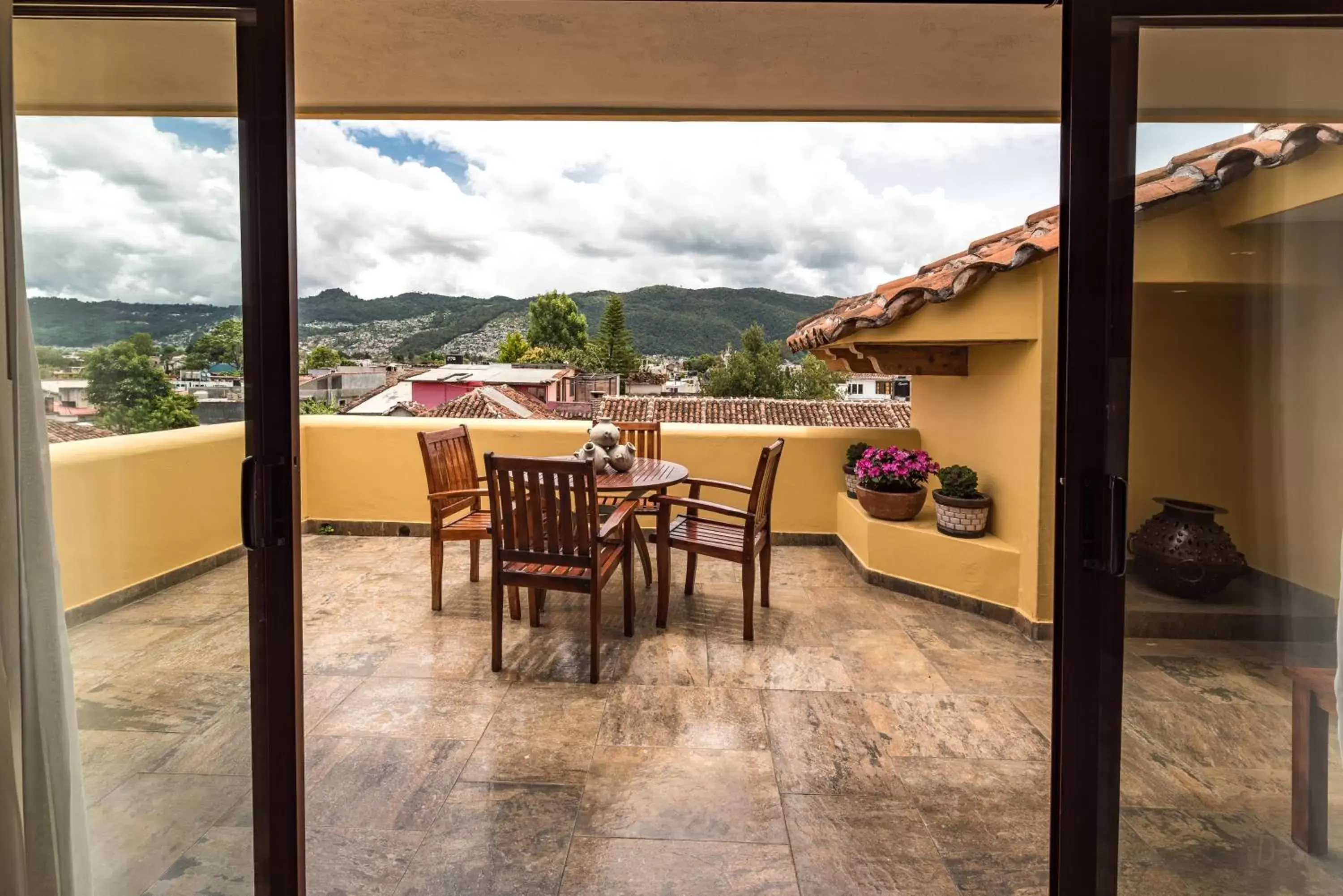 Balcony/Terrace in Casa del Alma Hotel Boutique & Spa