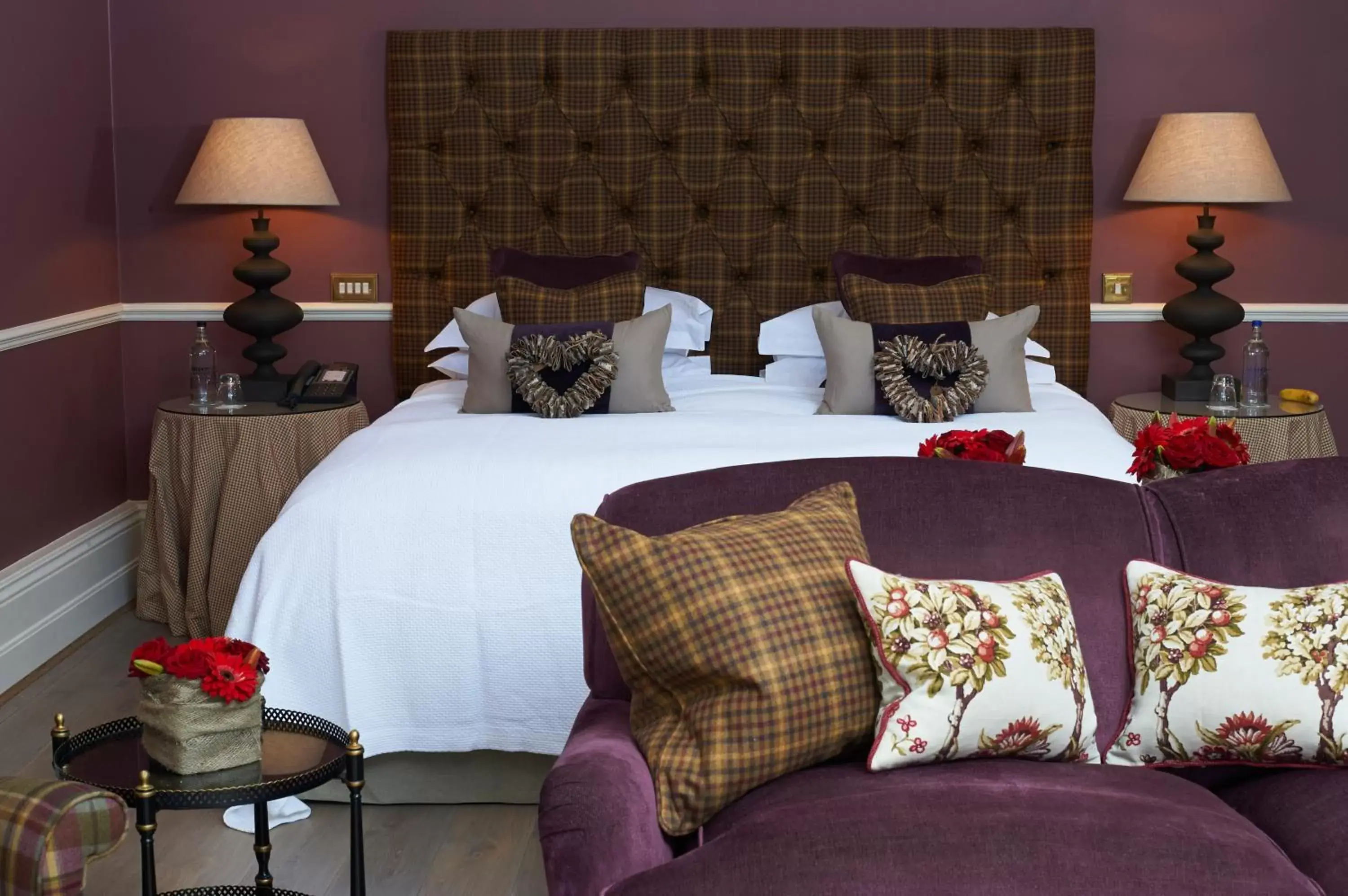 Bedroom, Bed in Chewton Glen Hotel - an Iconic Luxury Hotel